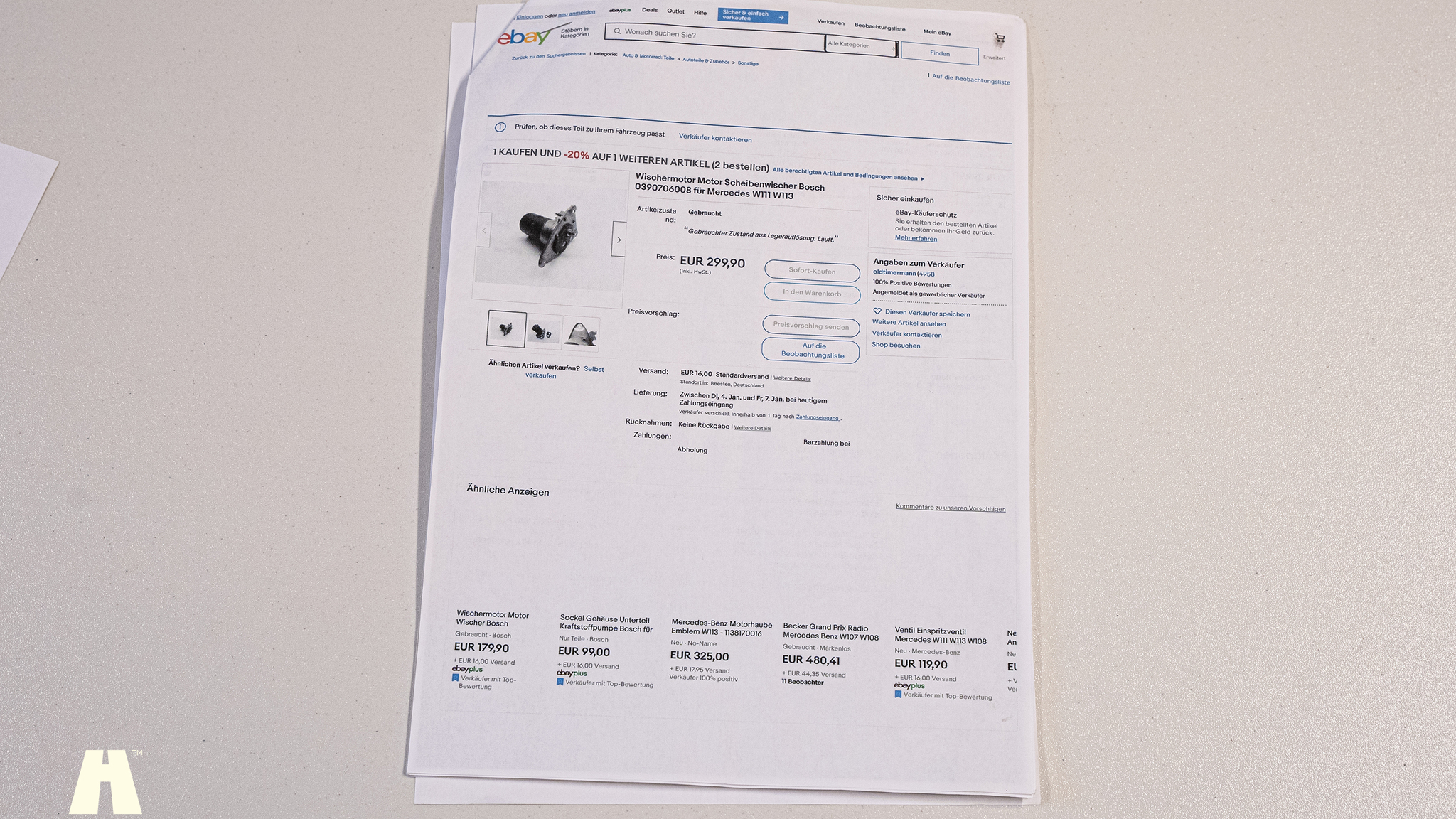 Dokumentation för 1970 Mercedes 280 SL Pagoda (74)