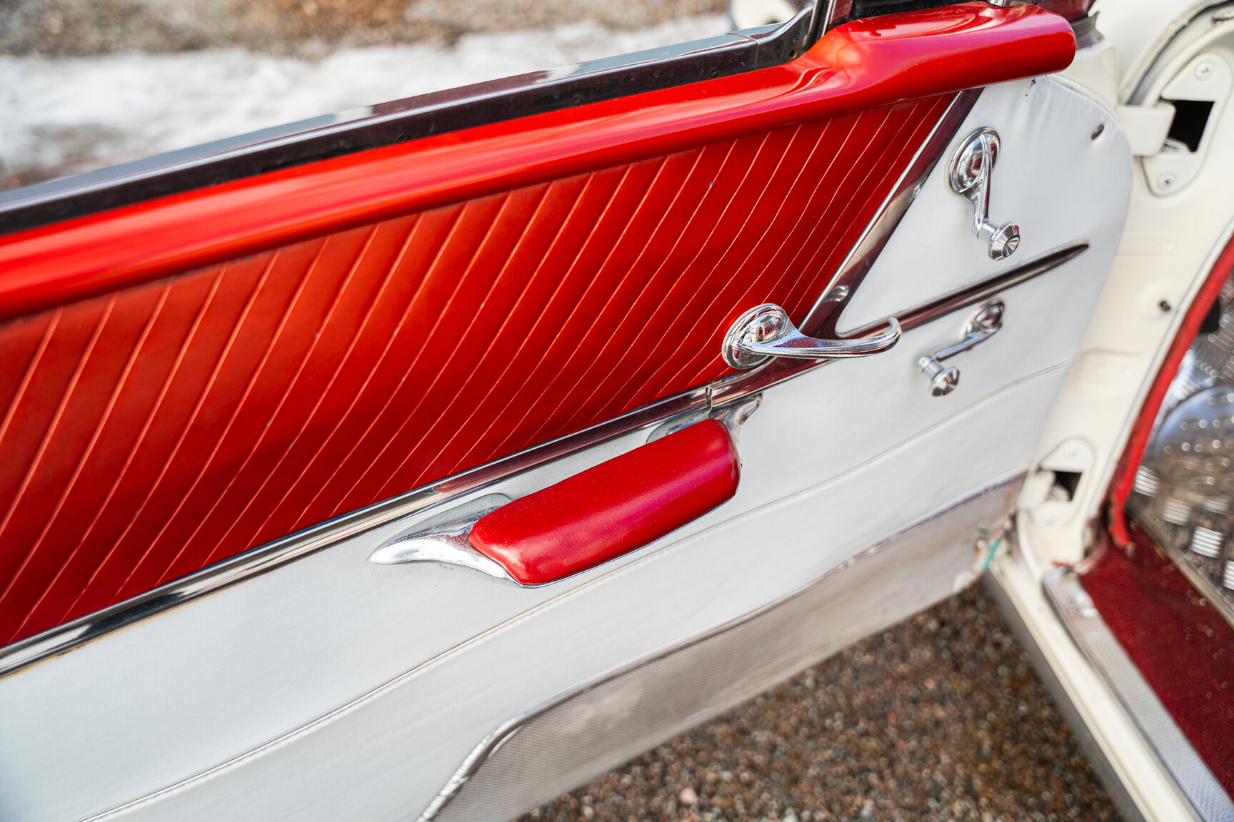 Interiörbild 1957 Pontiac Star Chief