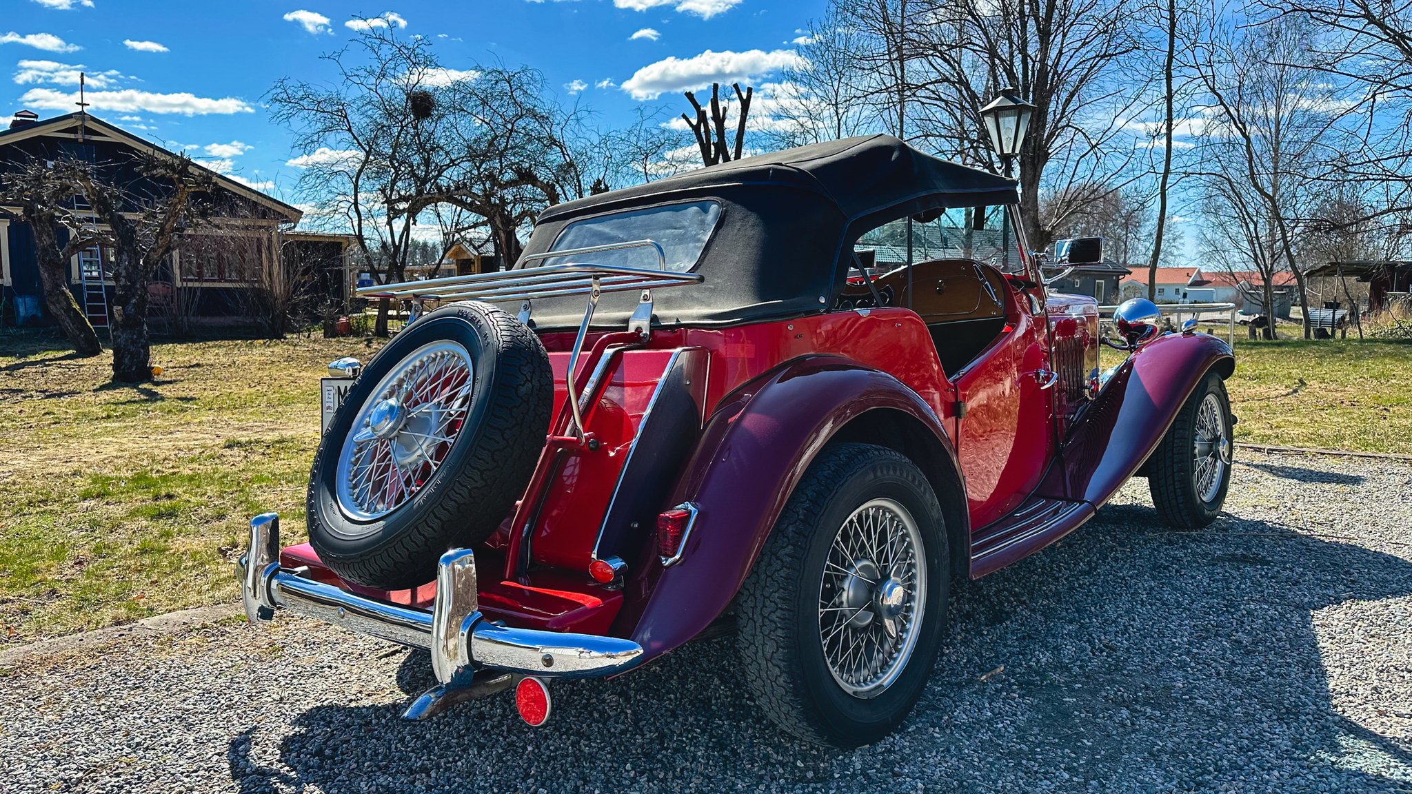 Aussenfoto 1951 MG TD MIDGET
