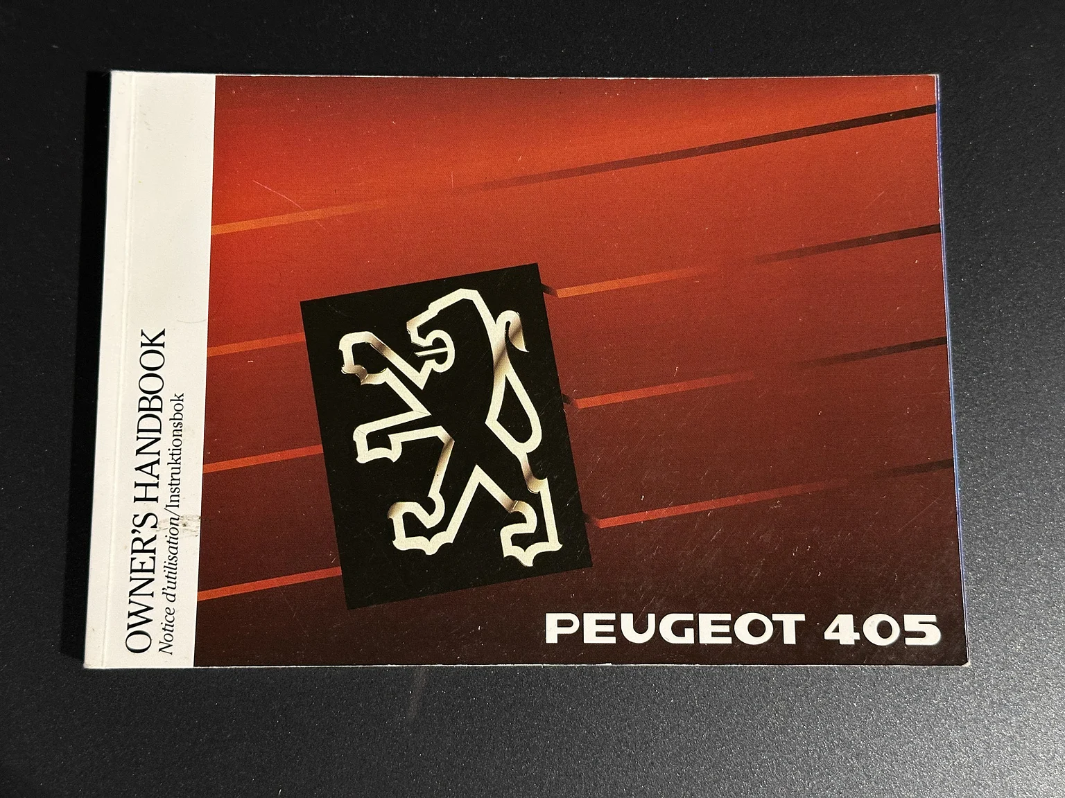 Documentation for 1991 Peugeot 405 Break SRI (3)