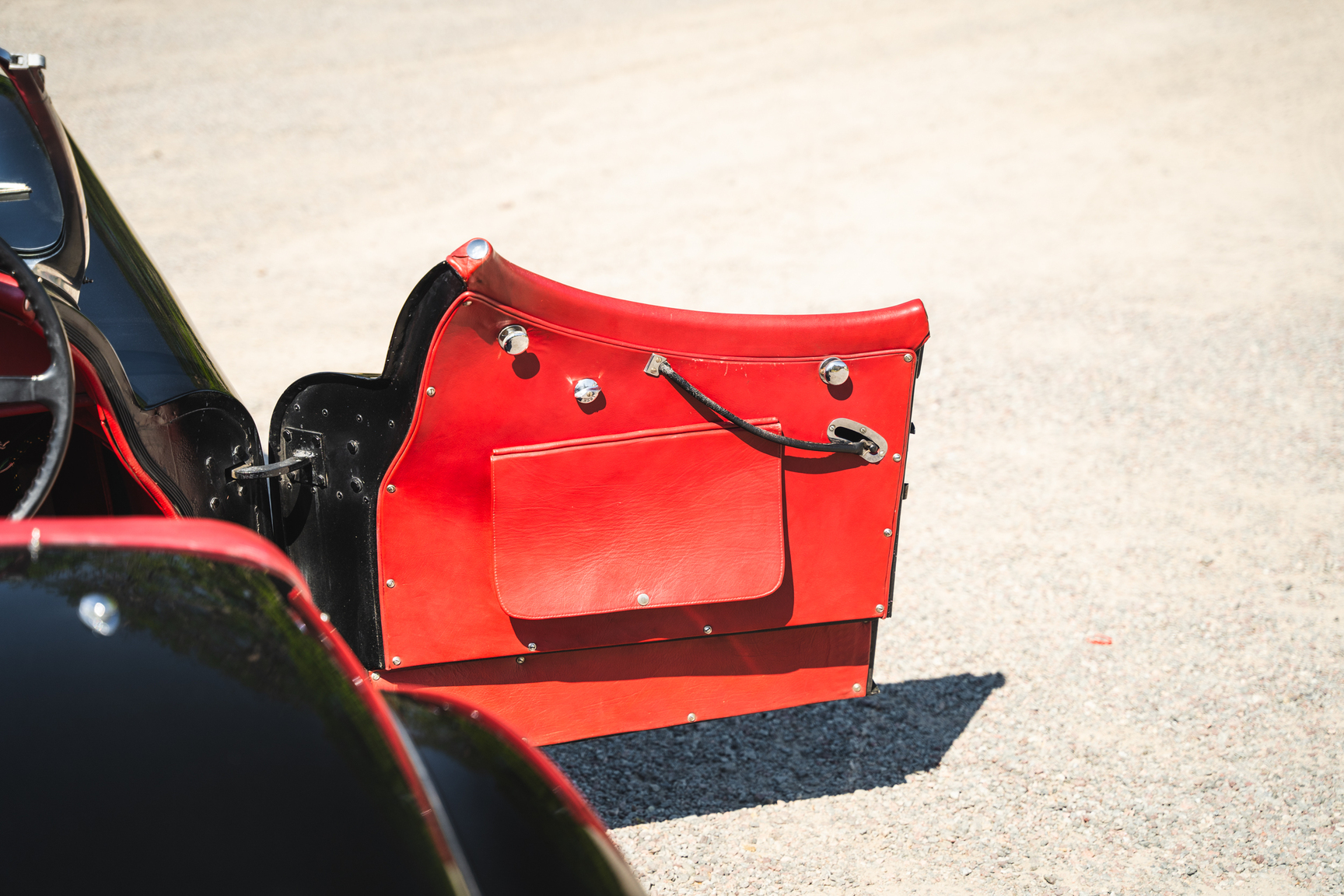 Interiörbild 1951 Jaguar XK 120