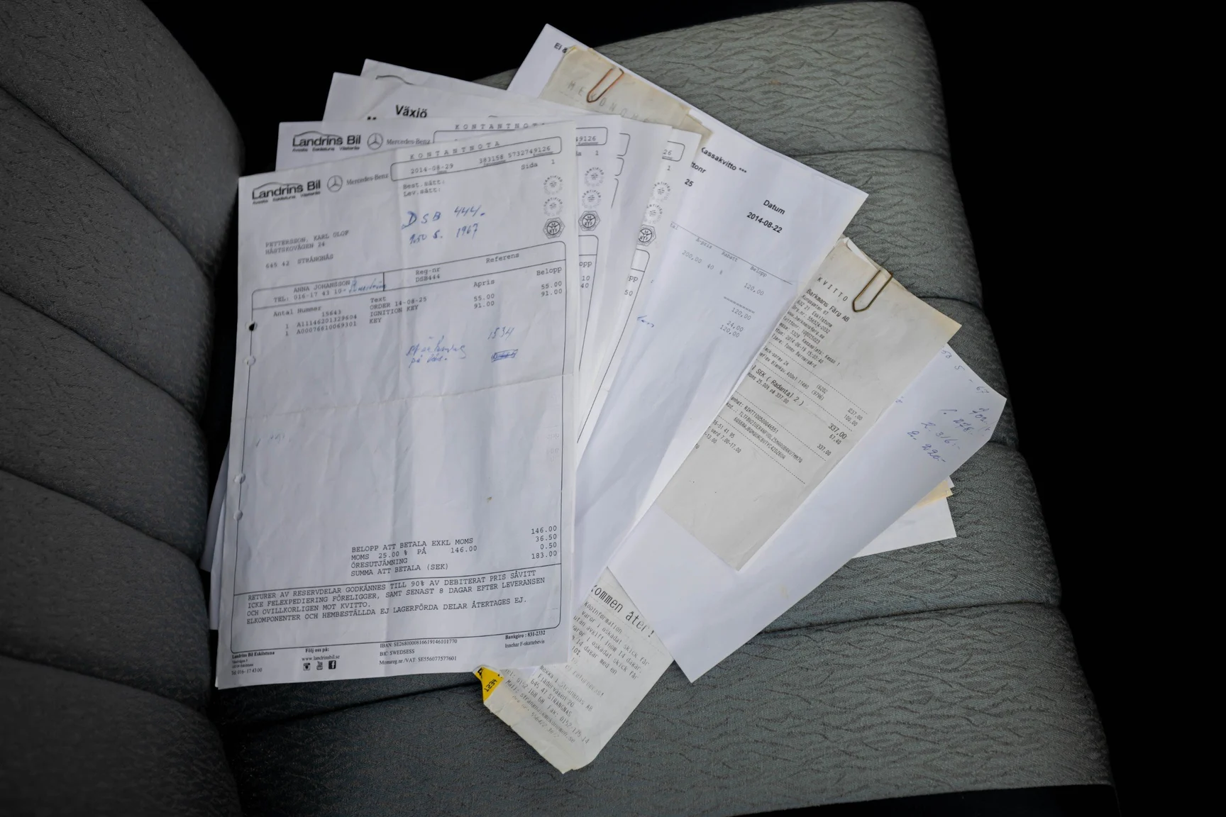Documentation for 1967 Mercedes-Benz 250 S 250 s (1)