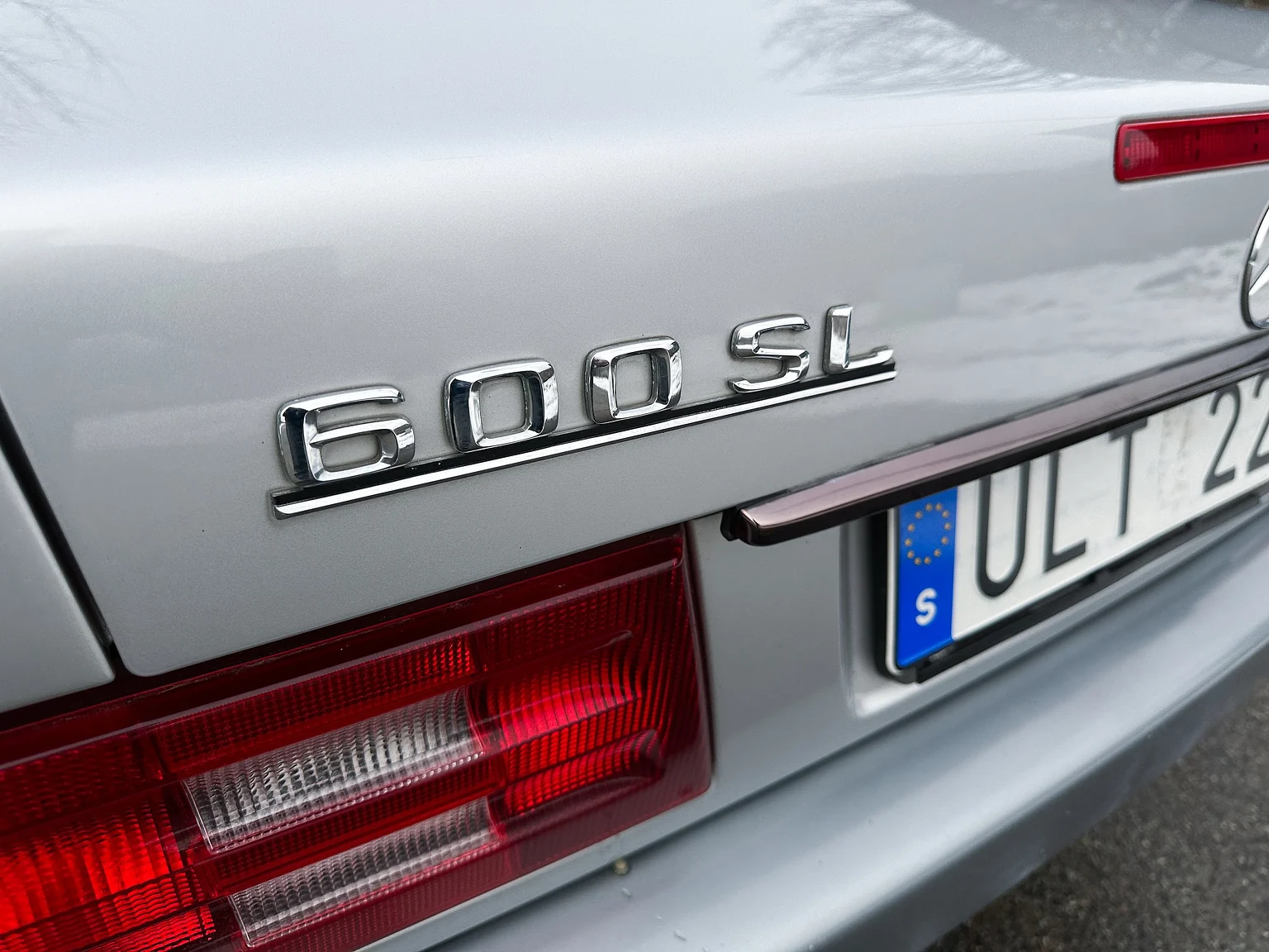 Exteriörbild på 1993 Mercedes-Benz 600 SL (42)