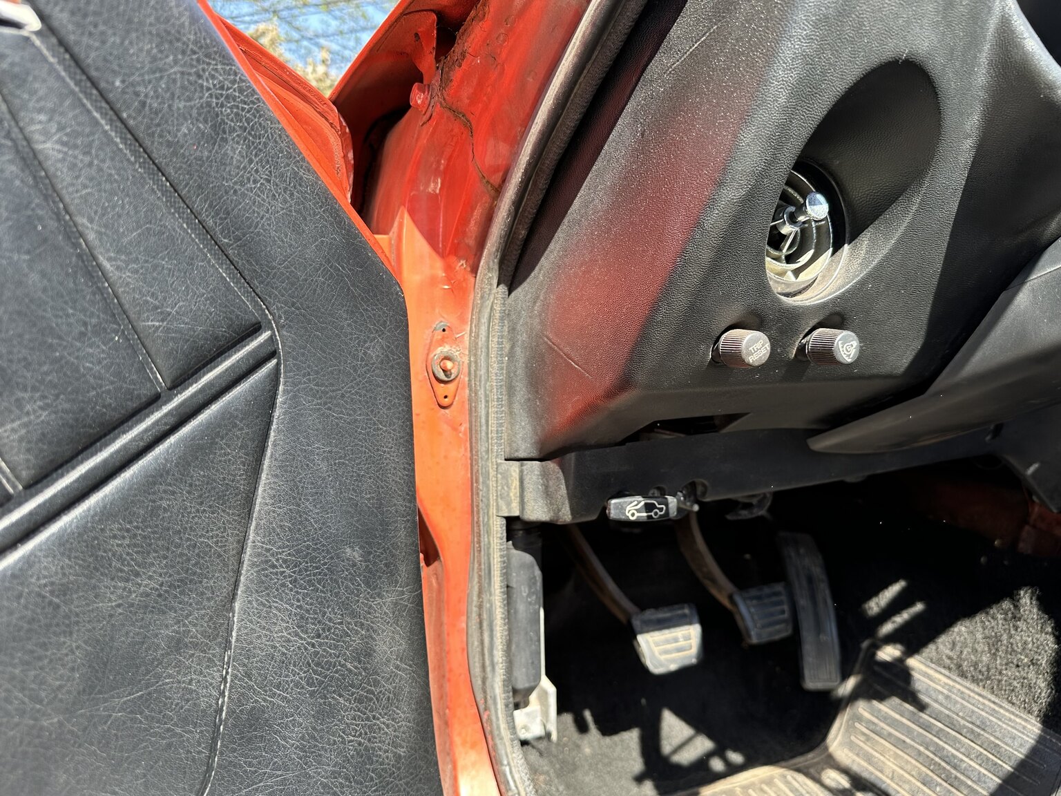 Interiörbild 1977 Datsun 280Z Griffith Z Roadster