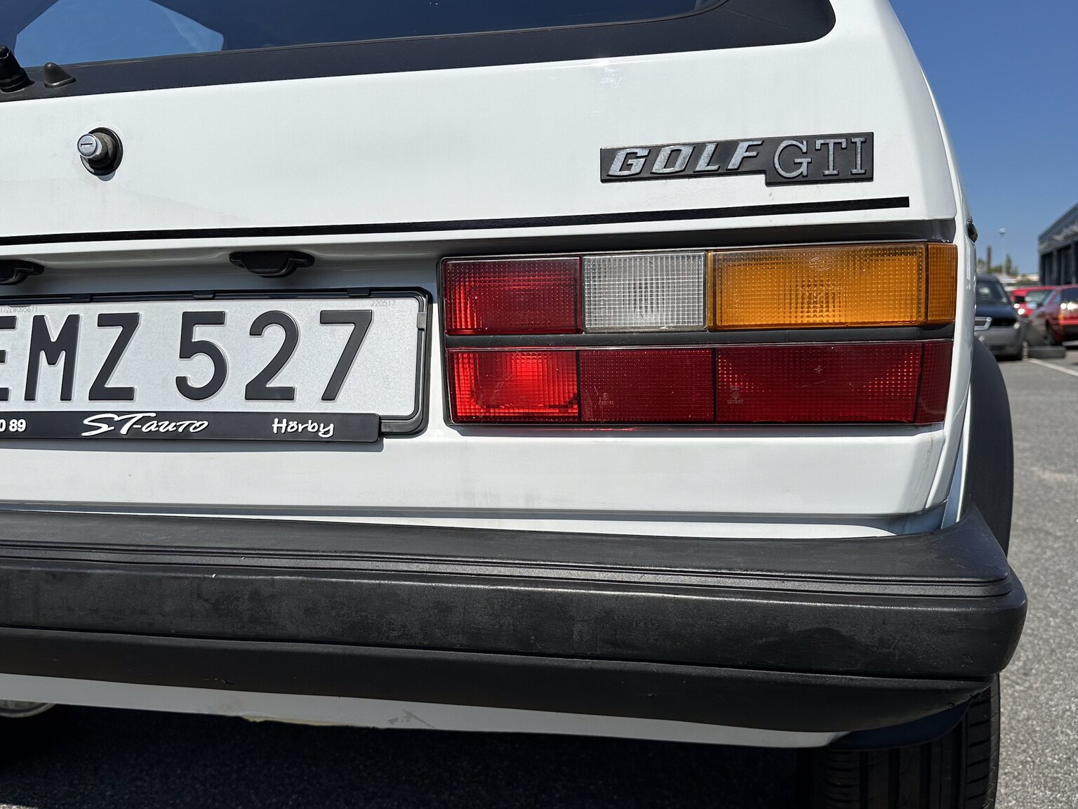 Aussenfoto 1984 Volkswagen Golf GTI 