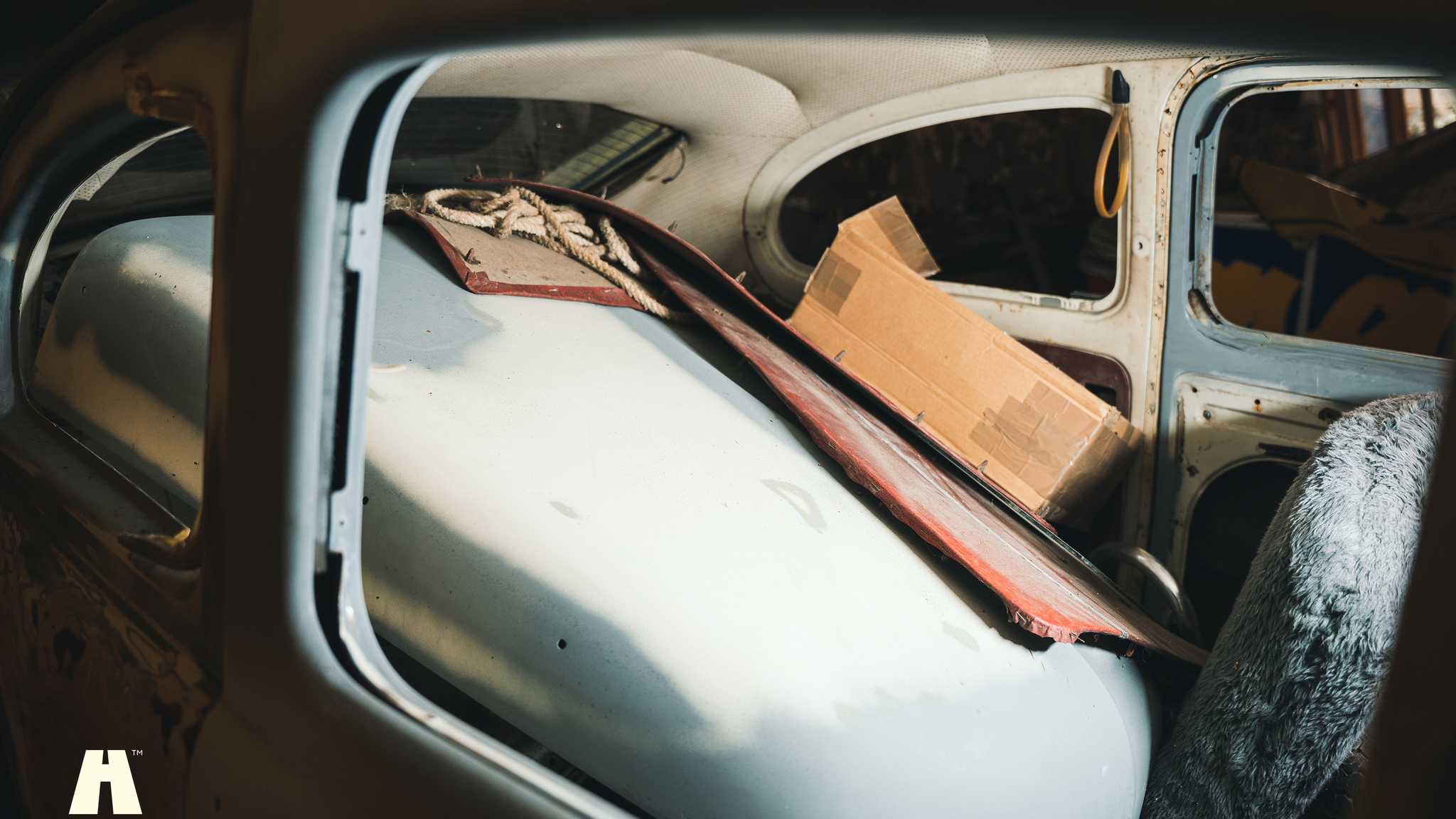Innenraumfoto von 1966 Volvo PV Sport barnfind