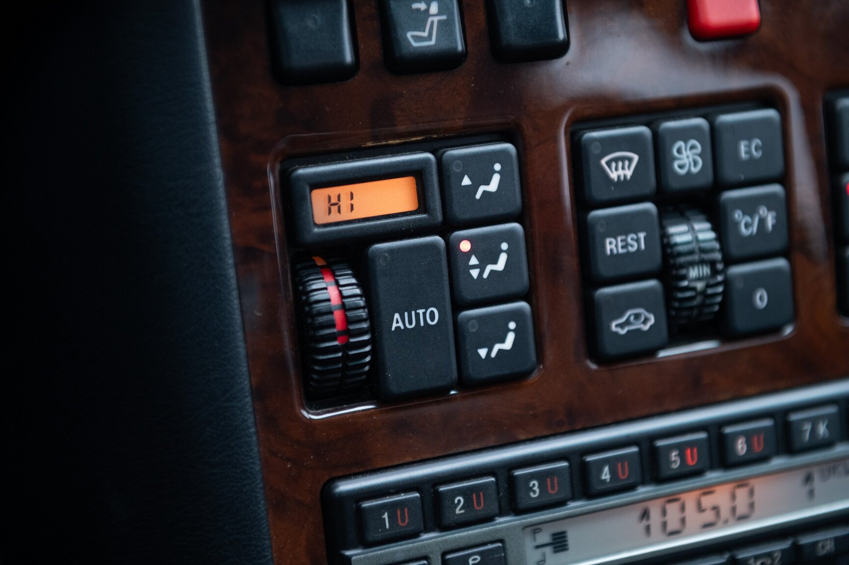 Interiörbild 1992 Mercedes-Benz 500 SE