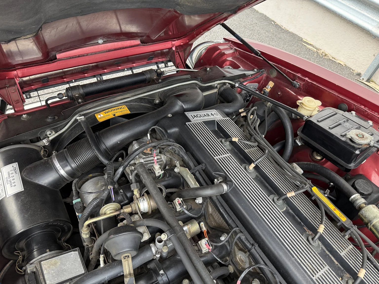 Exteriörbild på 1993 Jaguar XjS Cabriolet (7)