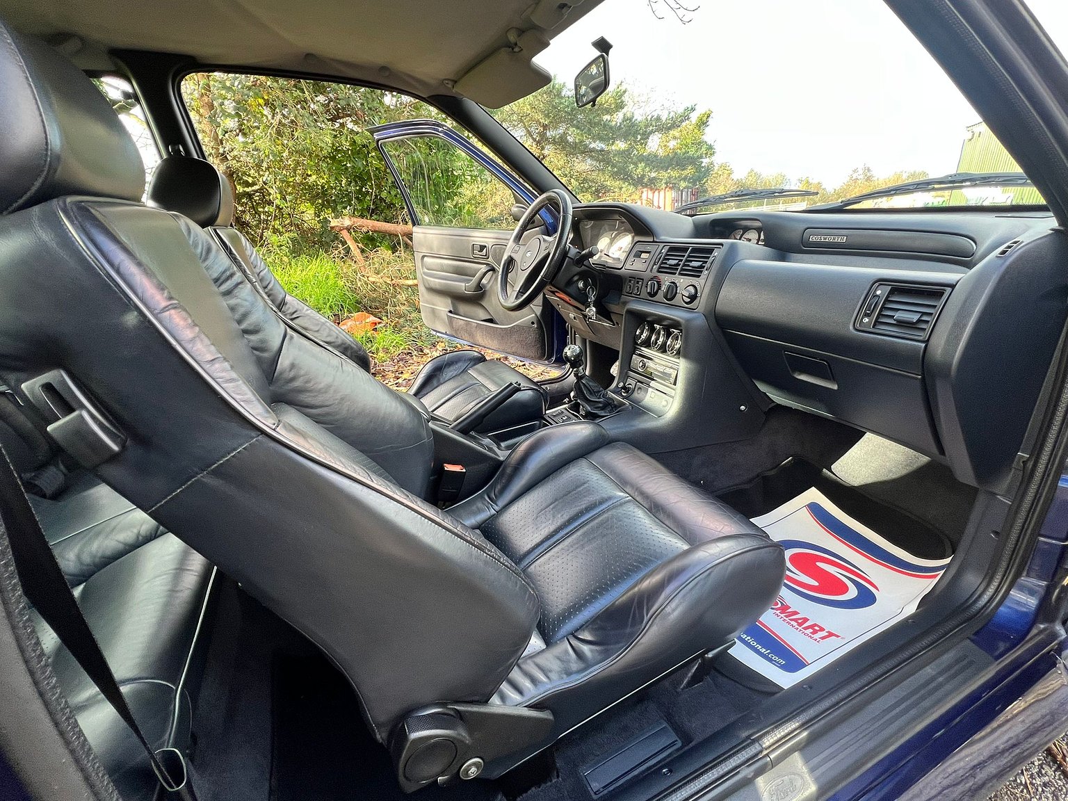 Interiörbild 1993 Ford Escort RS Cosworth "Big Turbo"