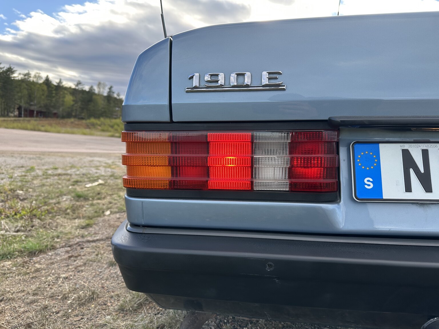 Exterior image of 1988 Mercedes-Benz 190 E