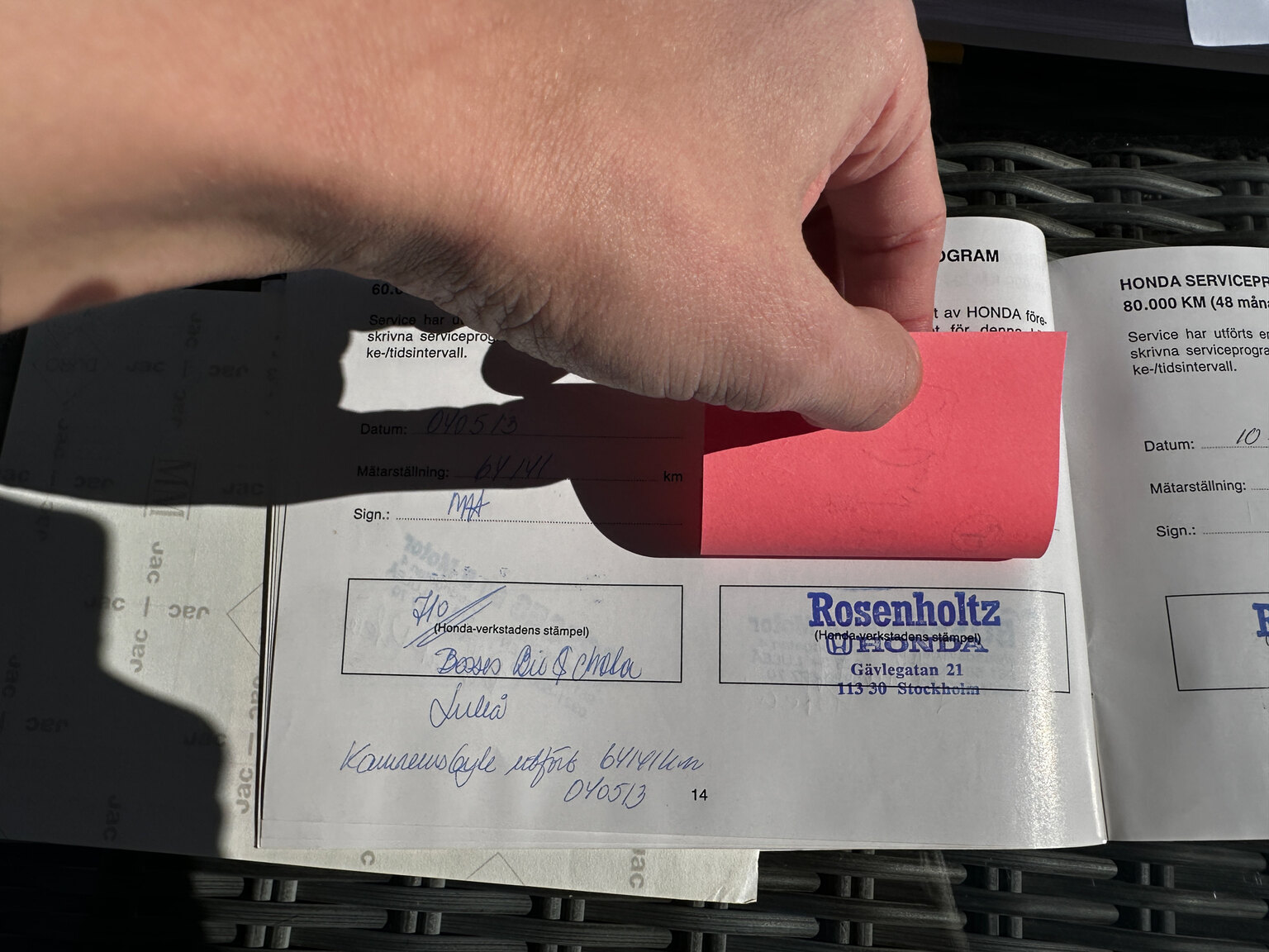 Documentation for 1992 Honda NSX 3.0