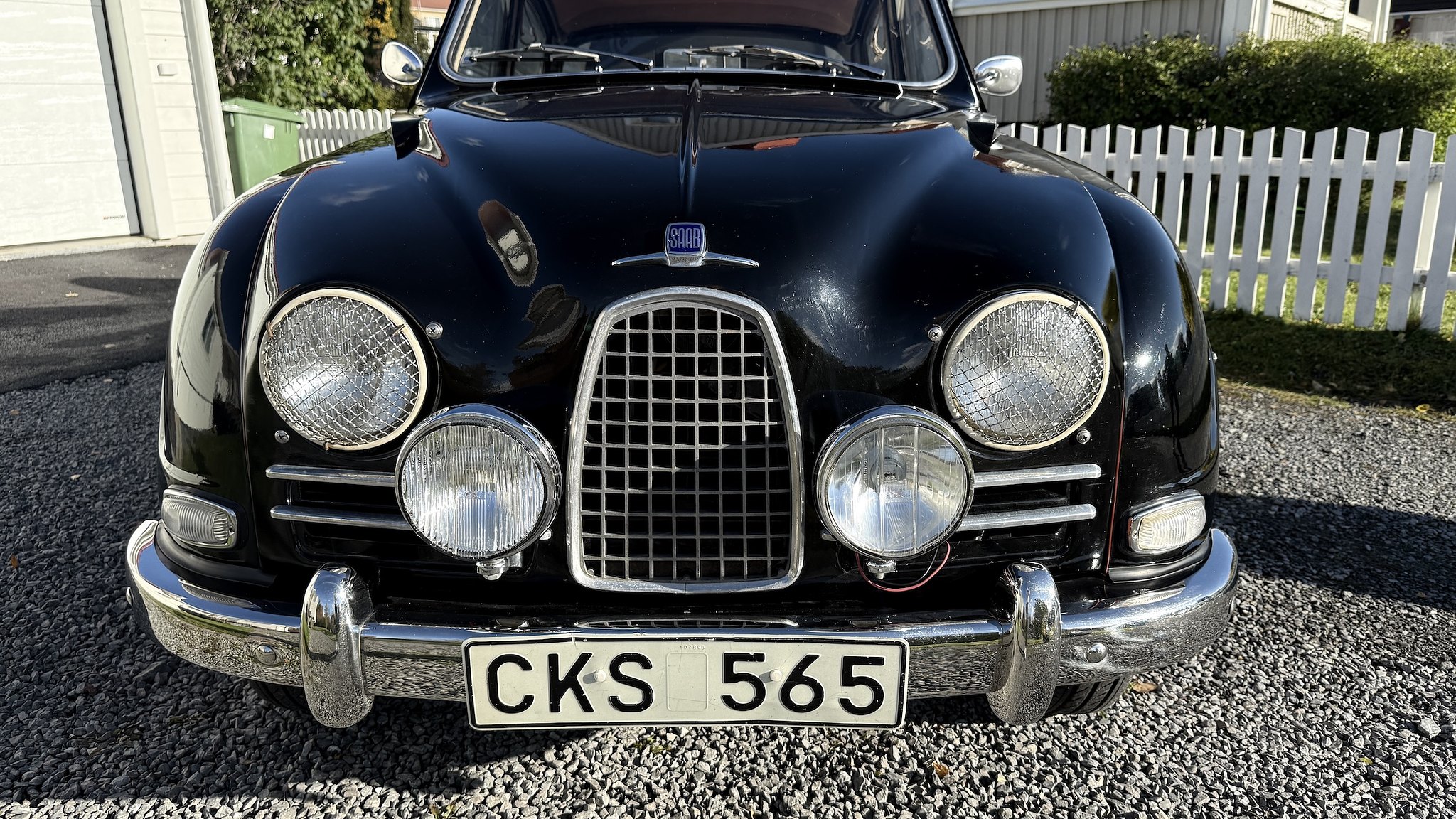 Exteriörbild på 1960 Saab 96
