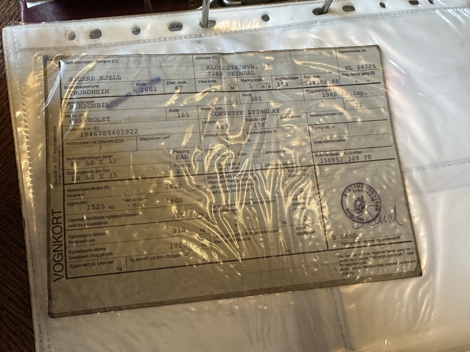 Dokumentation, 1968 Chevrolet Corvette 427ci / 435hp (16)