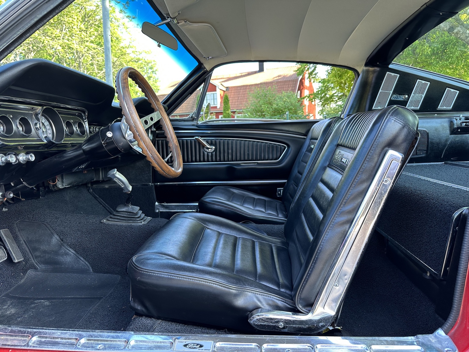 Interior image of 1965 Ford Mustang 289 Fastback