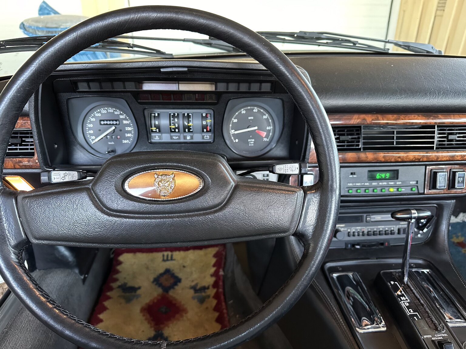 Innenraumfoto von 1985 Jaguar XJ-SC