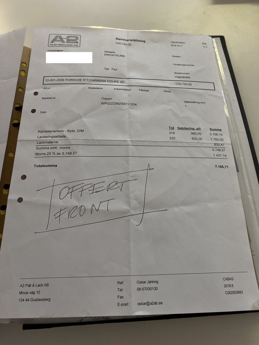 Dokumentation för 2009 Porsche 997.2 C2S Manuell (40)