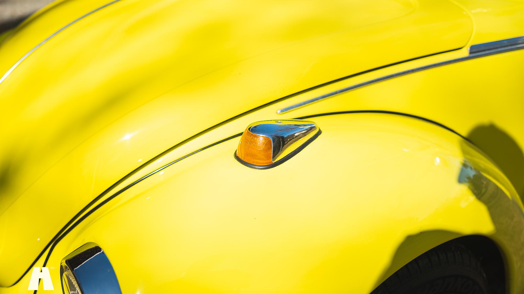 Aussenfoto 1974 Volkswagen Bubbla 1303LS Cabriolet Svensksåld 