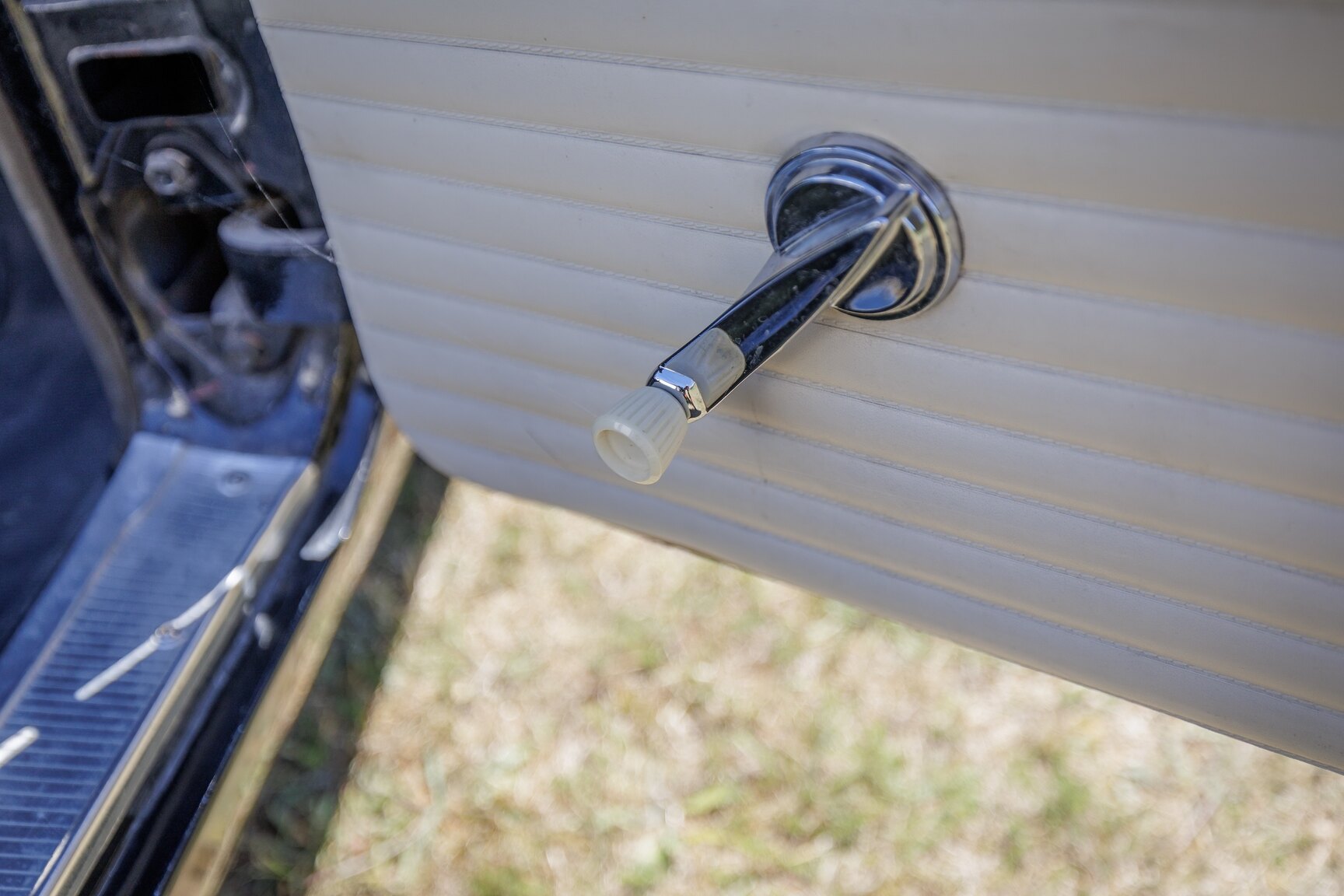 Interiörbild 1956 Ford Thunderbird