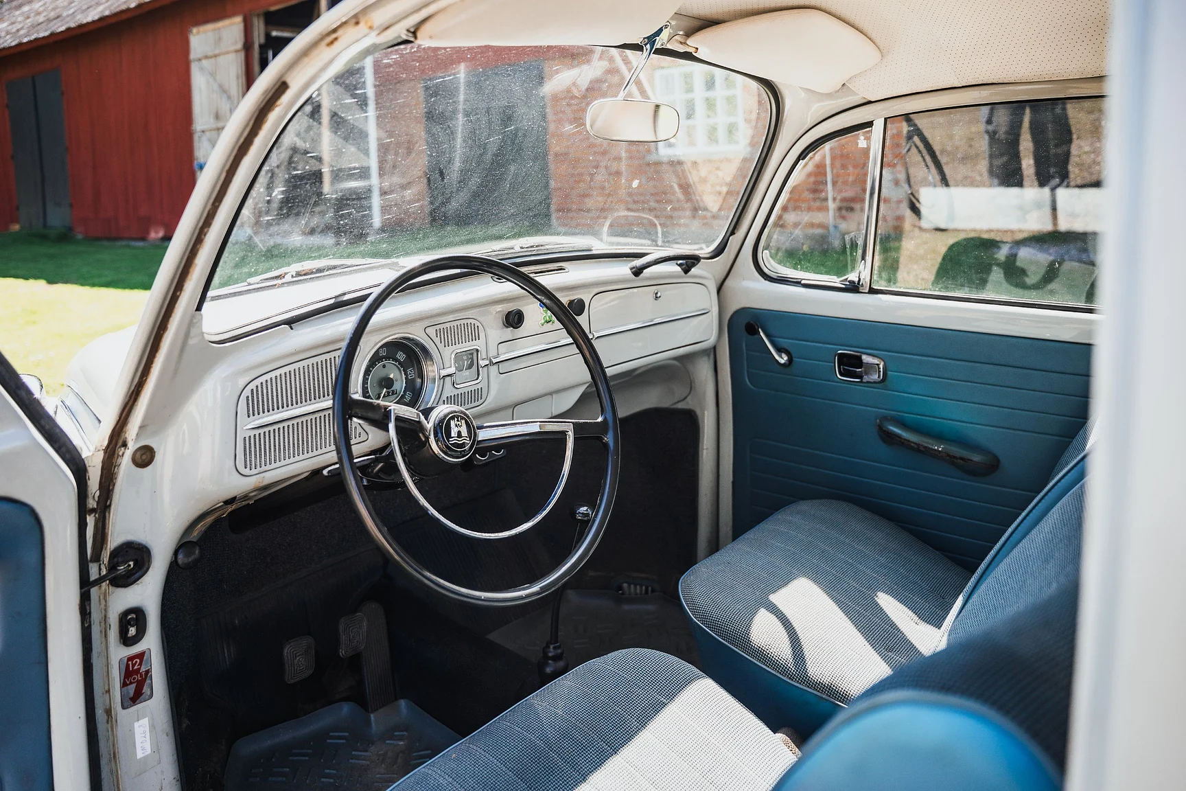 Interiörbild 1967 Volkswagen 1500 (10)