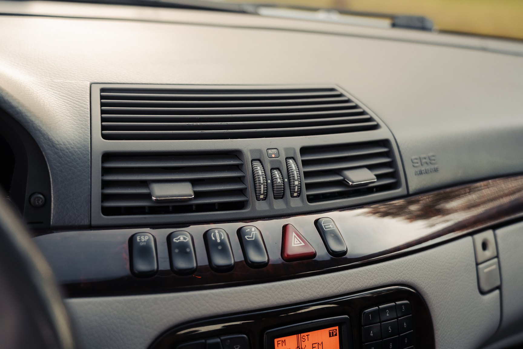 Interiörbild 1999 Mercedes-Benz S 320