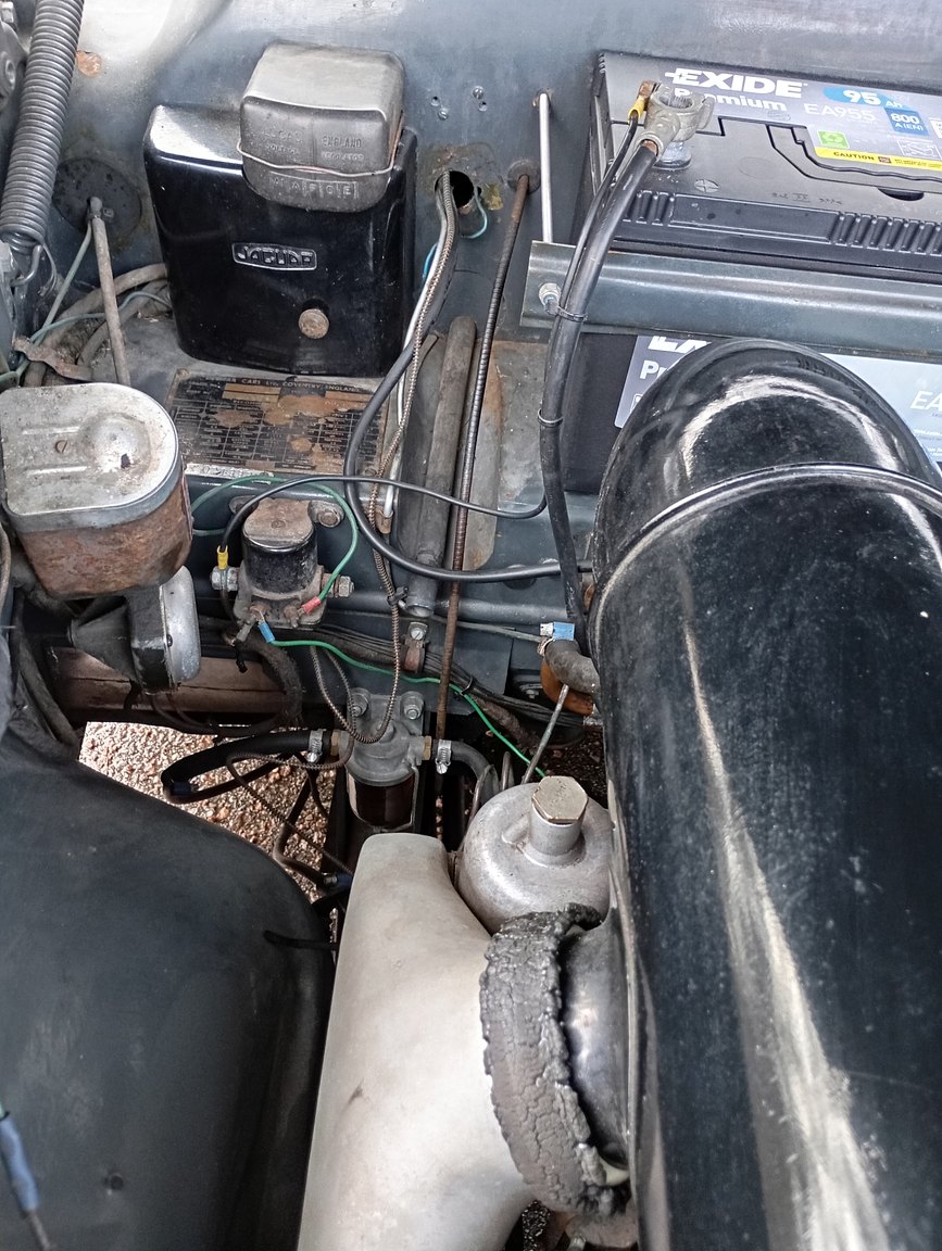 Image of 1954 Jaguar Mark VII mechanics