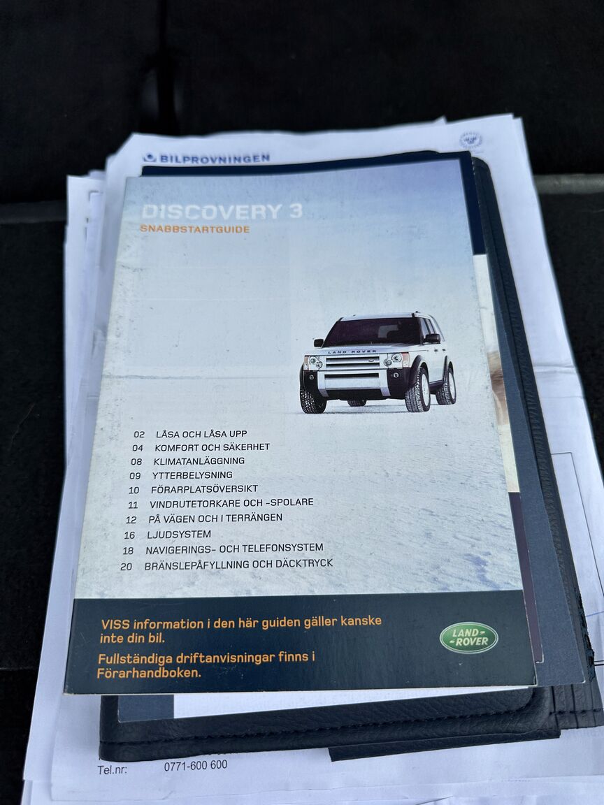 Documentation for 2008 Land Rover Discovery TDV6 SE (11)