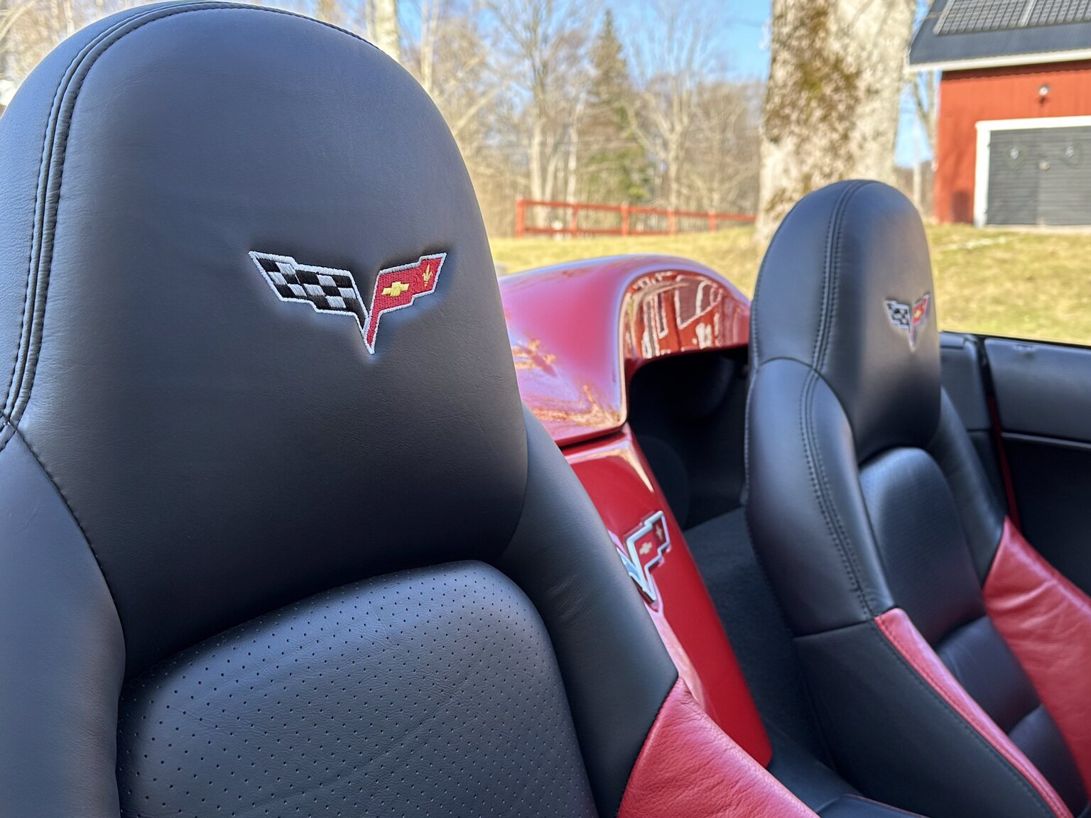 Interior image of 2005 Corvette C6 Z51 Cabriolet