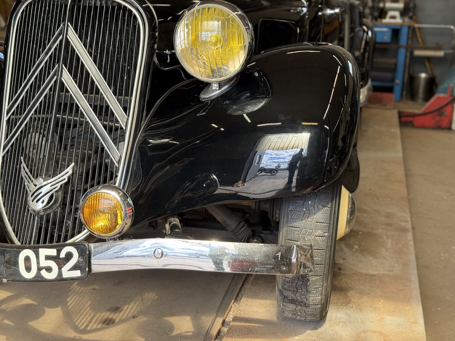 Exteriörbild på 1939 Citroën Berline 11 Sport Convertible