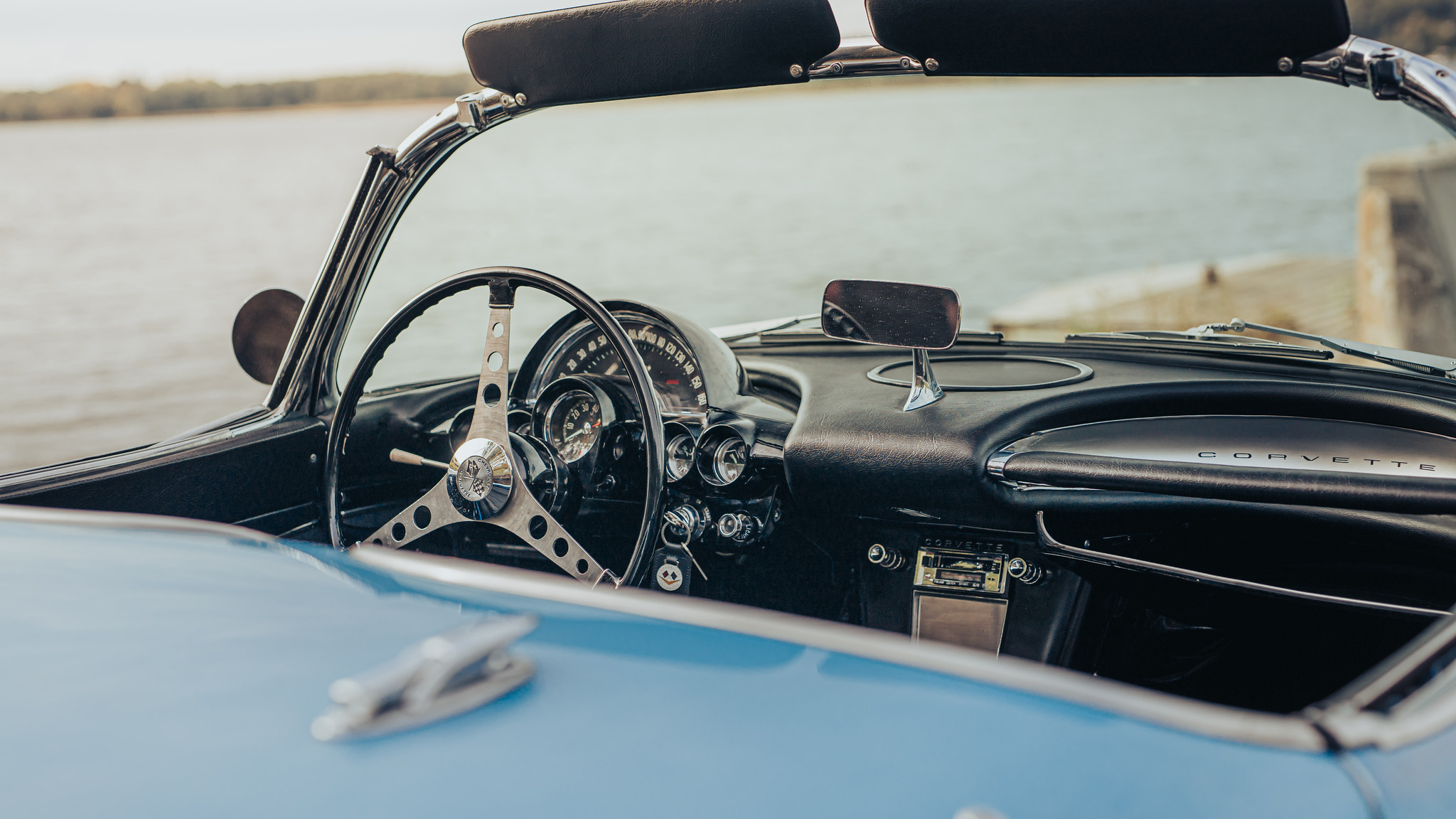 Interiörbild 1959 Chevrolet Corvette 1959