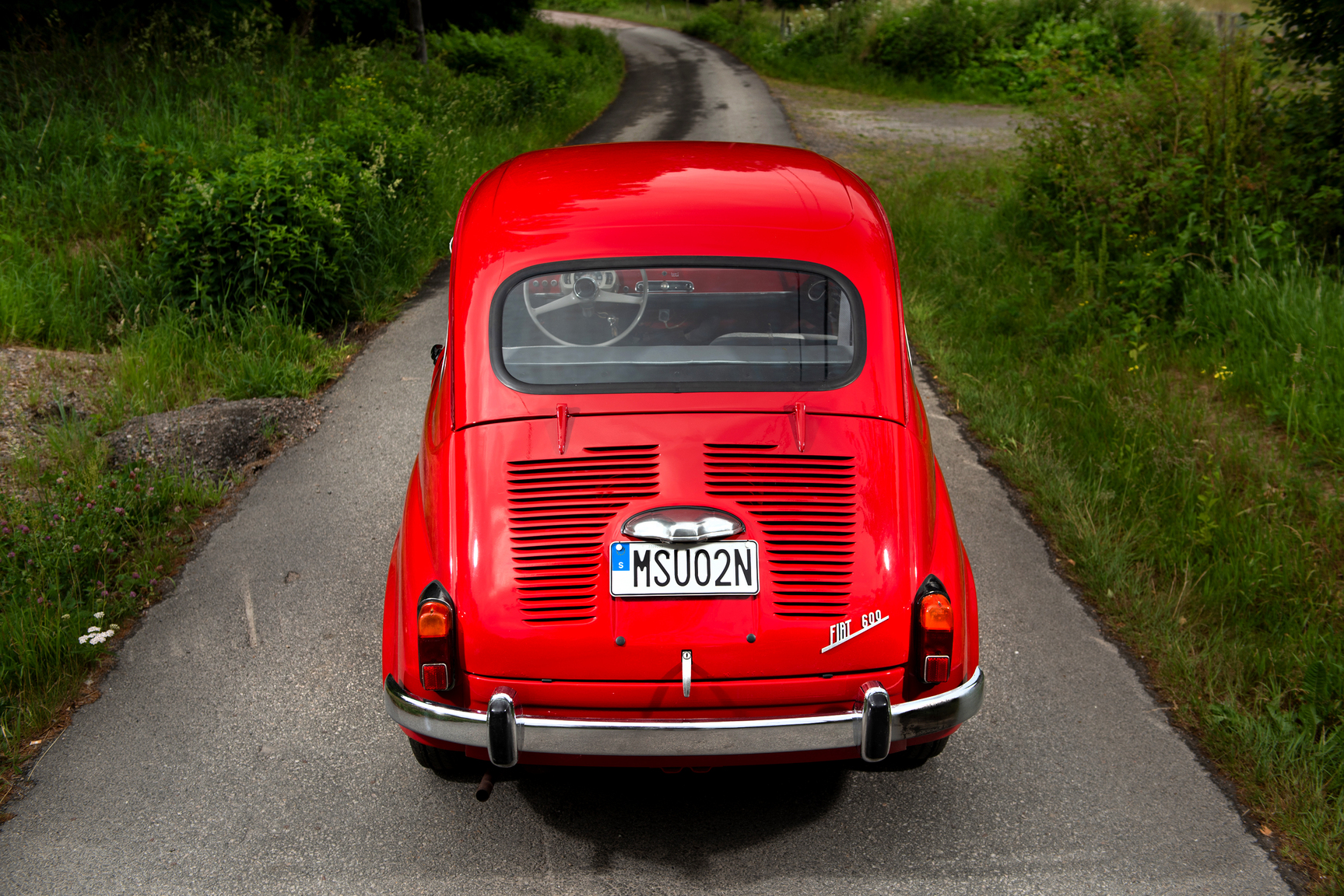 Exteriörbild på 1968 Fiat 600D