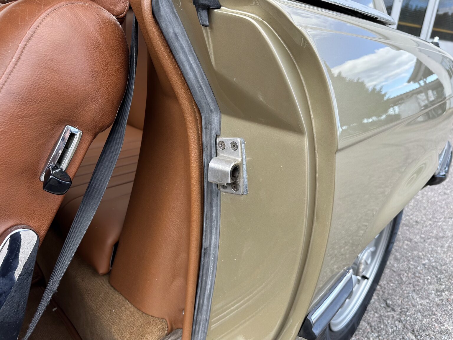 Interiörbild 1974 Mercedes benz 450 SL