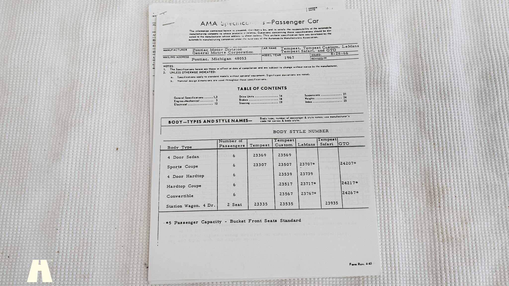Documentation for 1967 Pontiac GTO Hardtop (30)