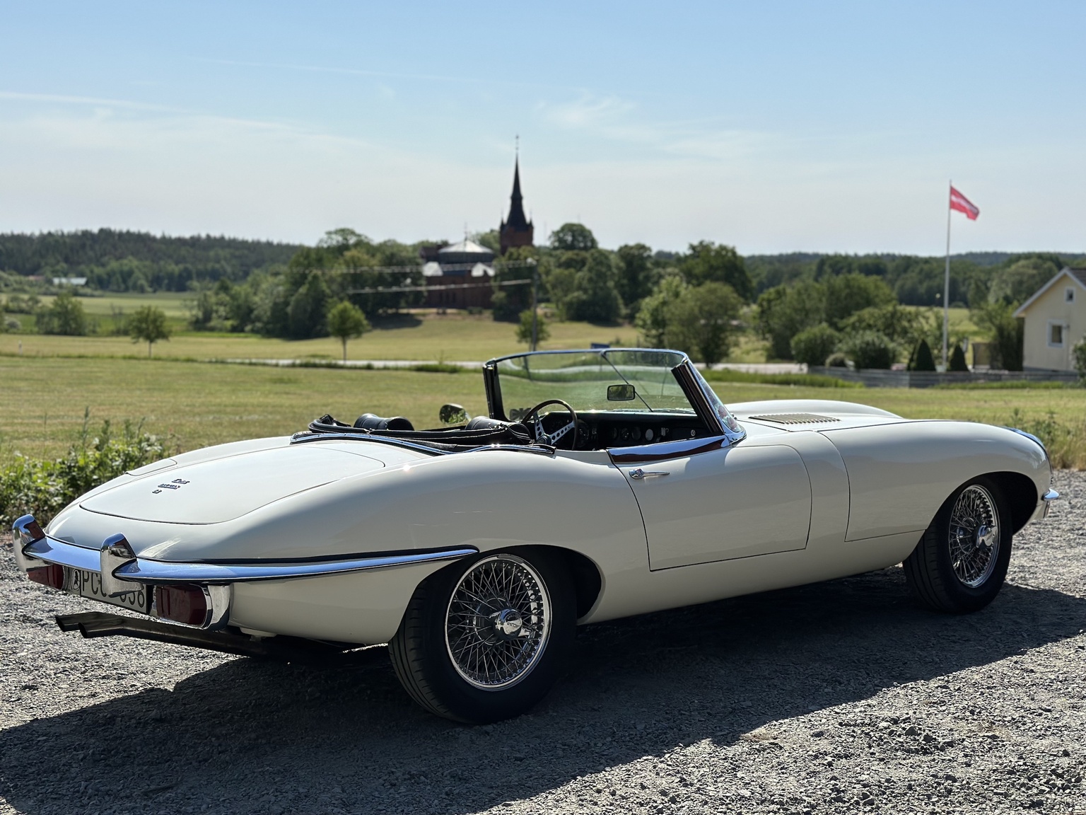 Exteriörbild på 1969 Jaguar E-Type