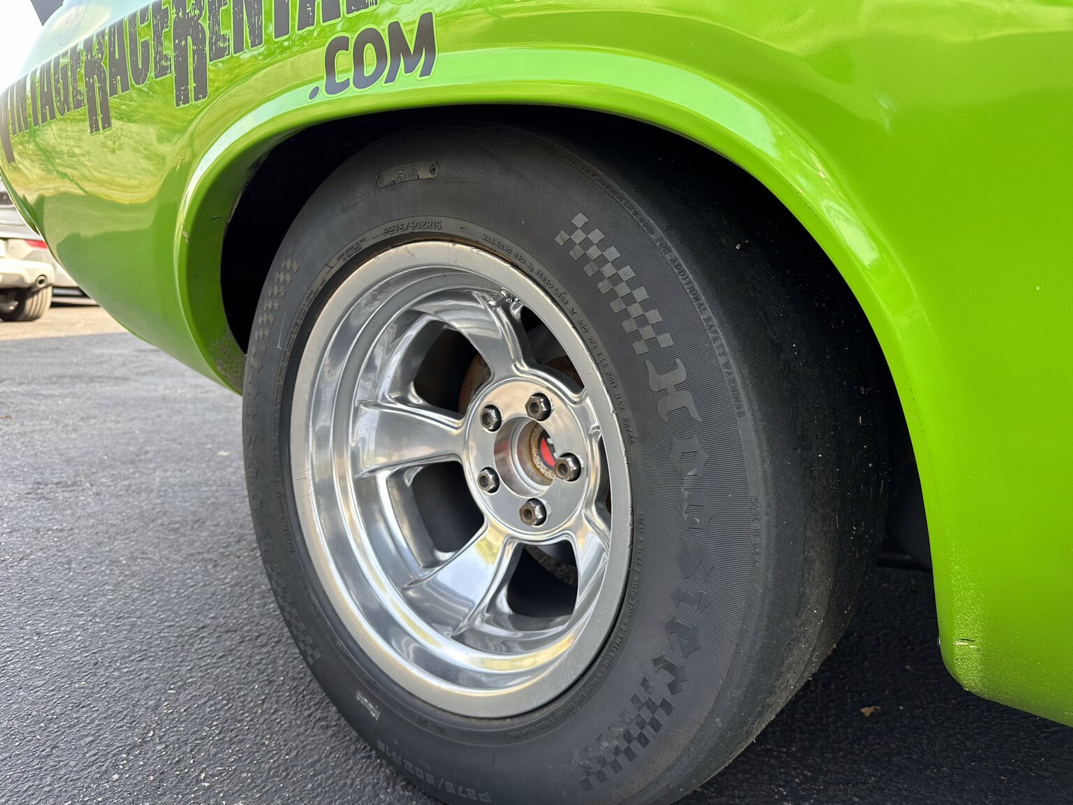 Exteriörbild på 1970 Dodge Challenger Race Car