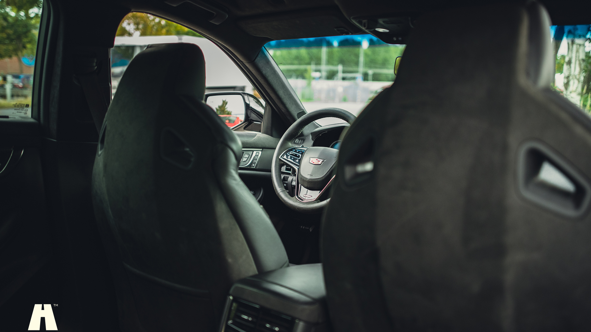 Interiörbild 2018 Cadillac CTS-V Carbon Package