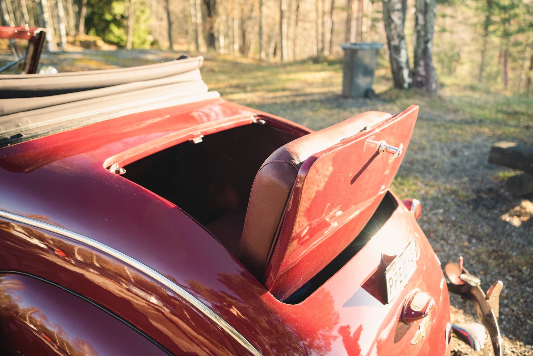 Interior image of 1938 Dodge Six Convertible Coupé