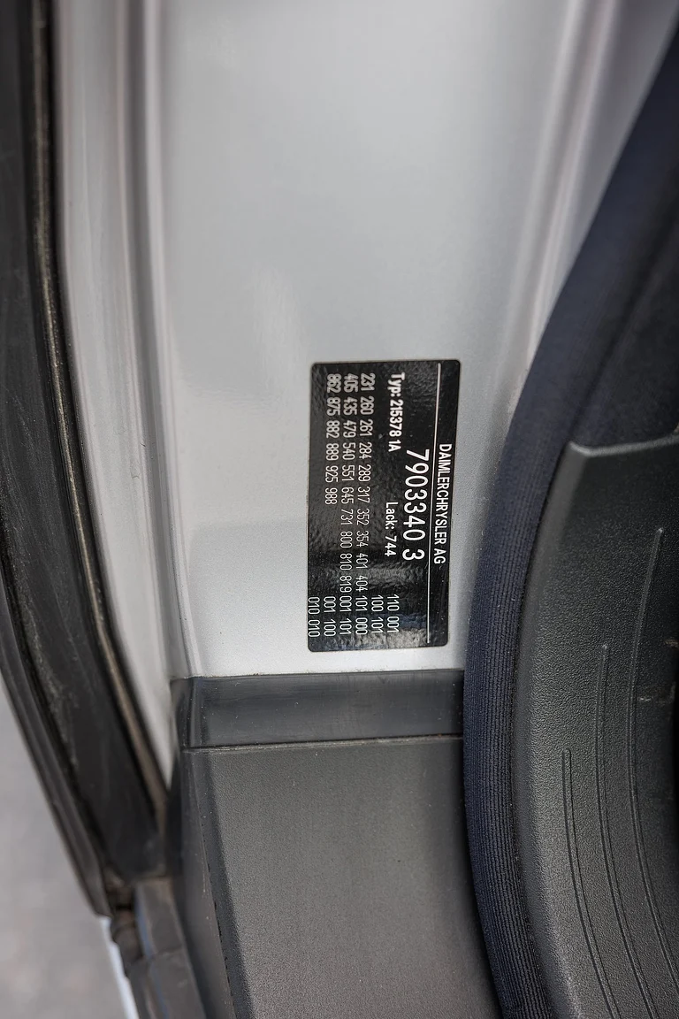 Interiörbild 2000 Mercedes-Benz CL 600 (61)