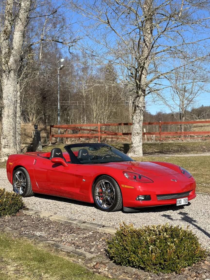 Exteriörbild på 2005 Corvette C6 Z51 Cabriolet