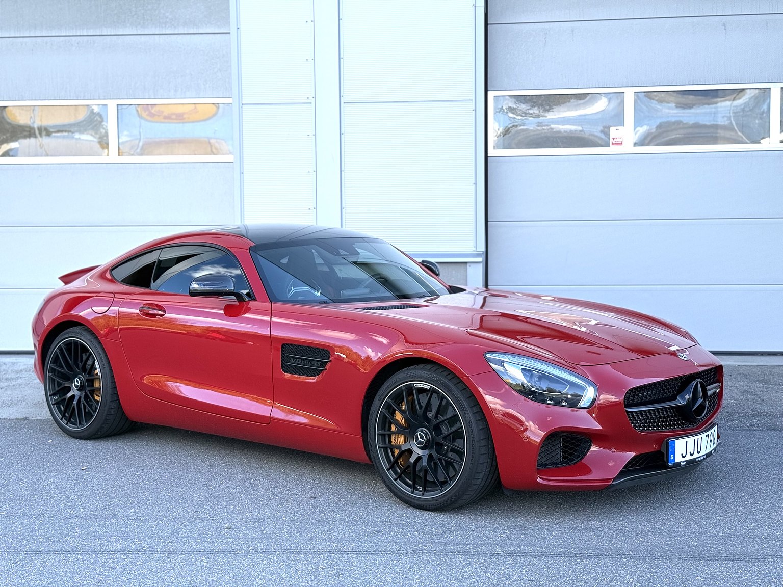 Exterior image of 2015 Mercedes-AMG GT S