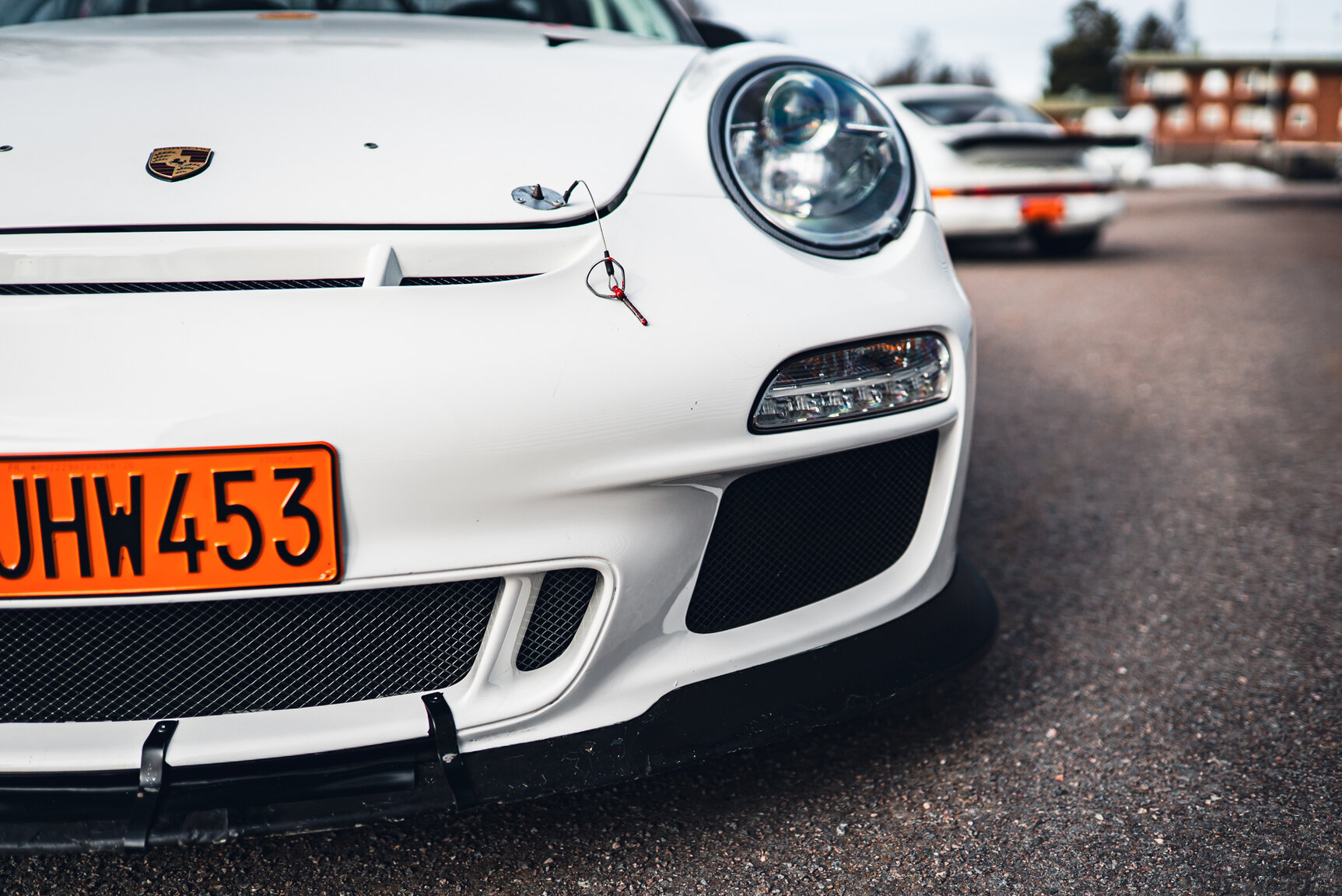 Exteriörbild på 2011 Porsche 911 GT3 Rally Car