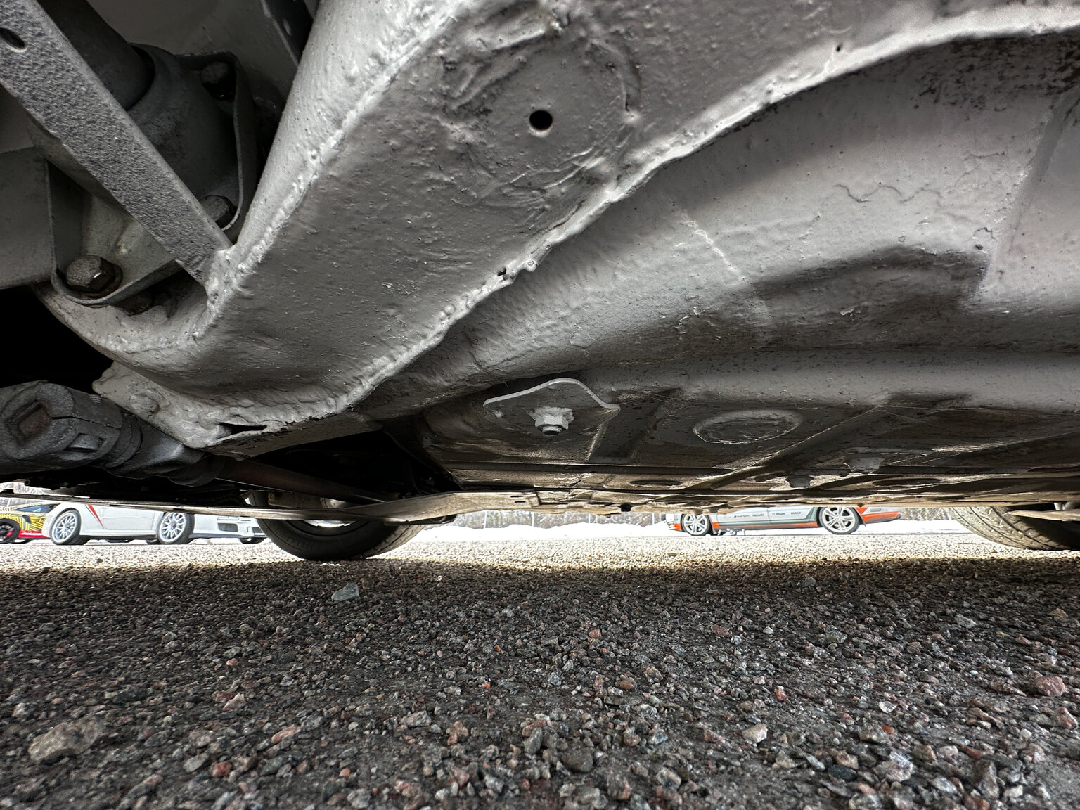 Image of 1977 Porsche 911 RSR Rallycar mechanics