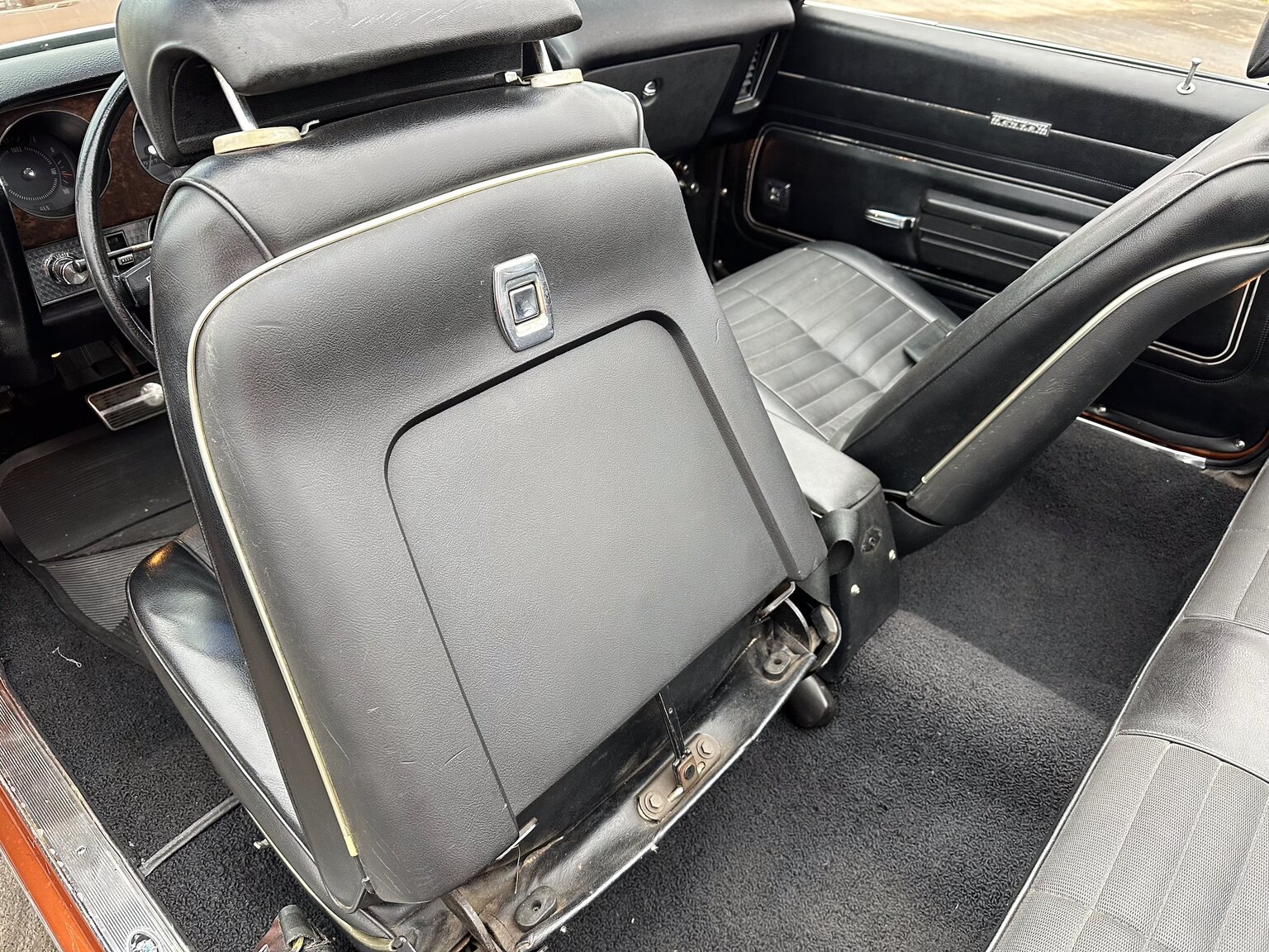 Interiörbild 1971 Pontiac GTO 455 HO Convertible 