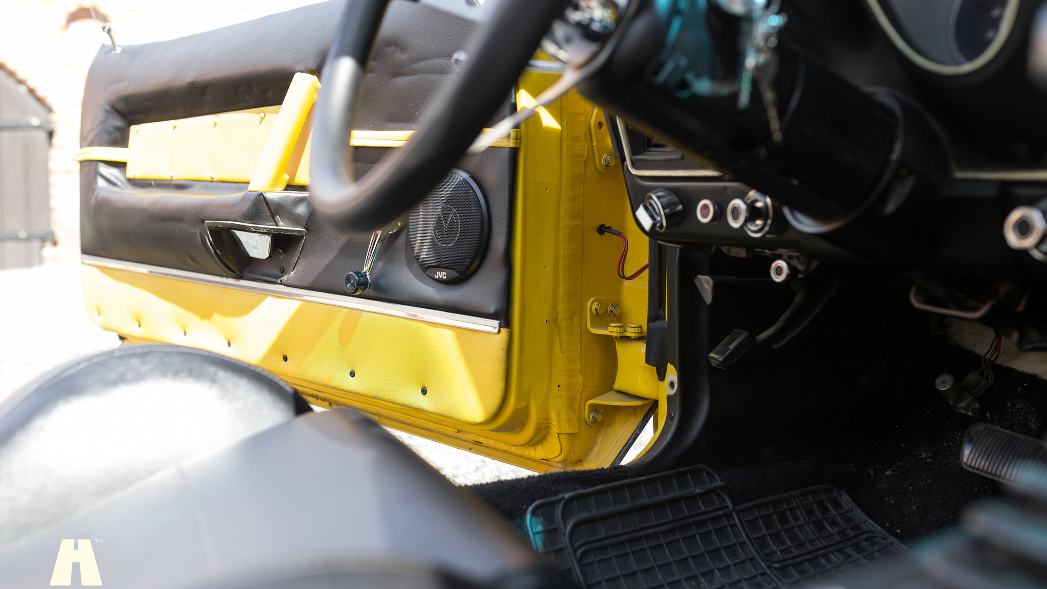 Interiörbild 1971 Ford Mustang 429 Cabriolet (29)