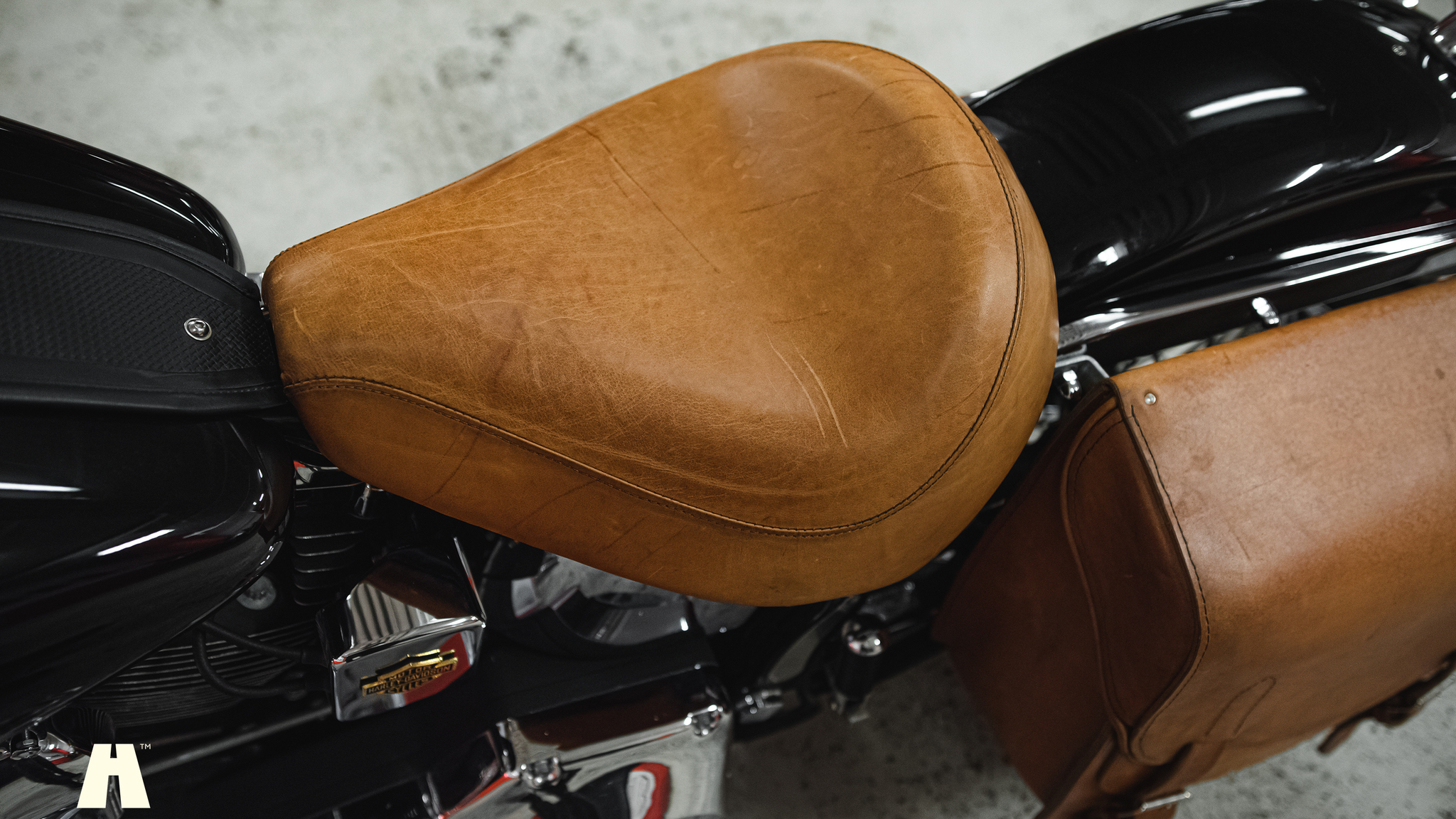 Aussenfoto 1990 Harley Davidson Heritage Softail Classic Custom