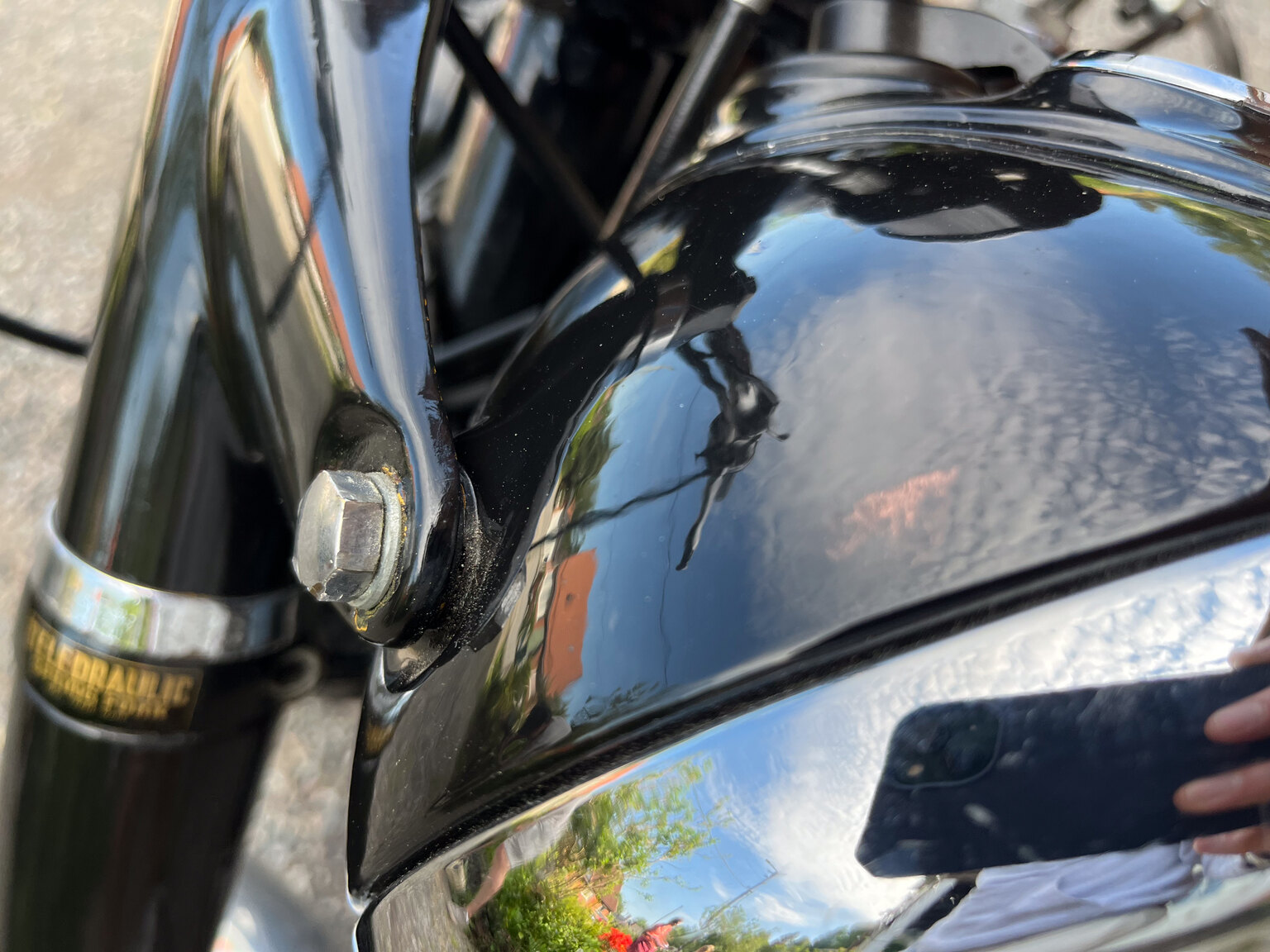 Exterior image of 1952 AJS 16MS 350cc Matchless-replica