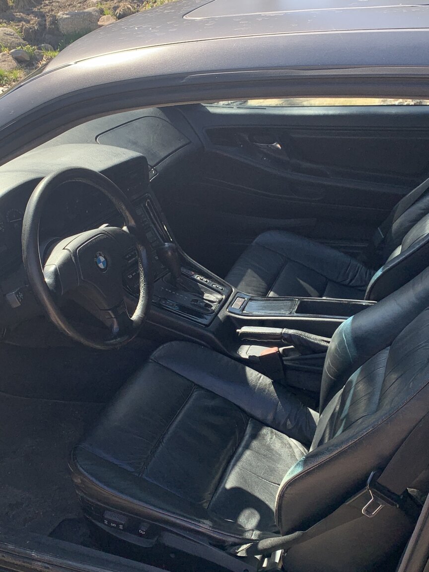 Interiörbild 1995 BMW 840i (2)