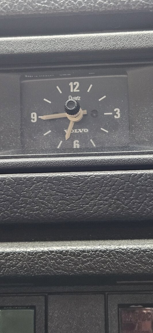 Innenraumfoto von 1977 Volvo 242
