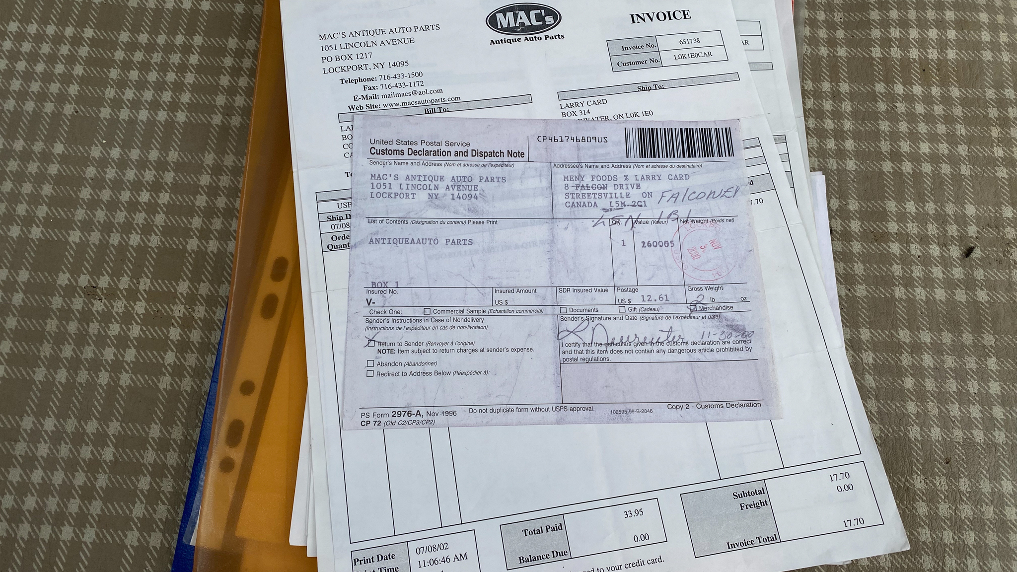 Dokumentation, 1959 Ford Thunderbird hardtop (75)