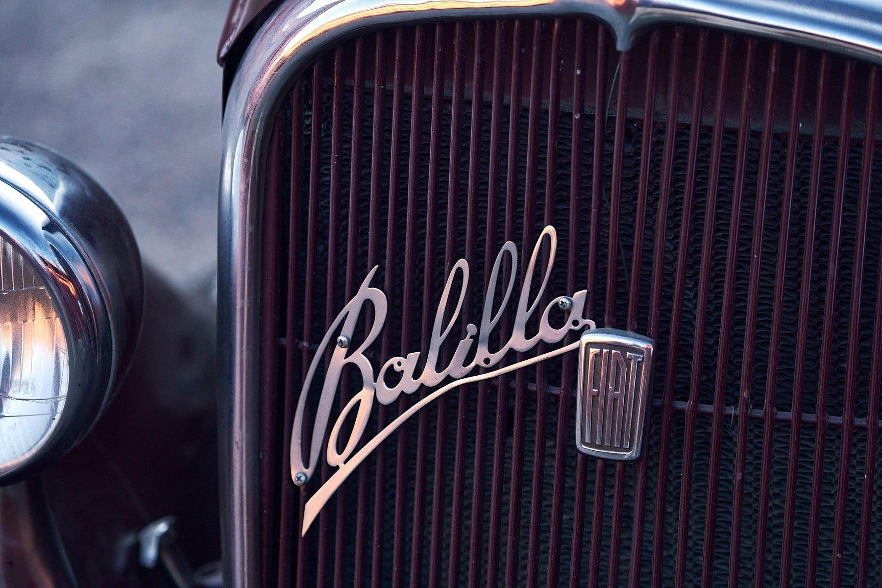 Exterior image of 1934 FIAT 508 Balilla 