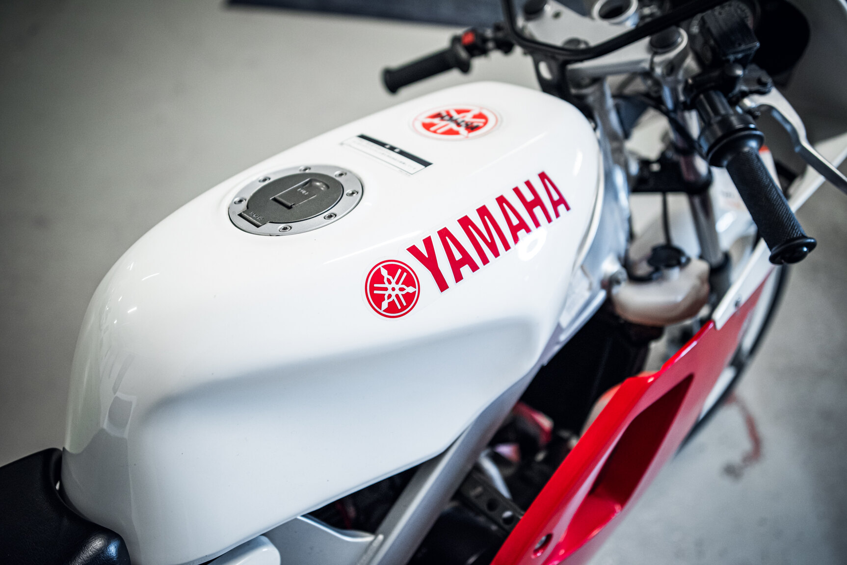 Exterior image of 1990 Yamaha TZ50 Racing